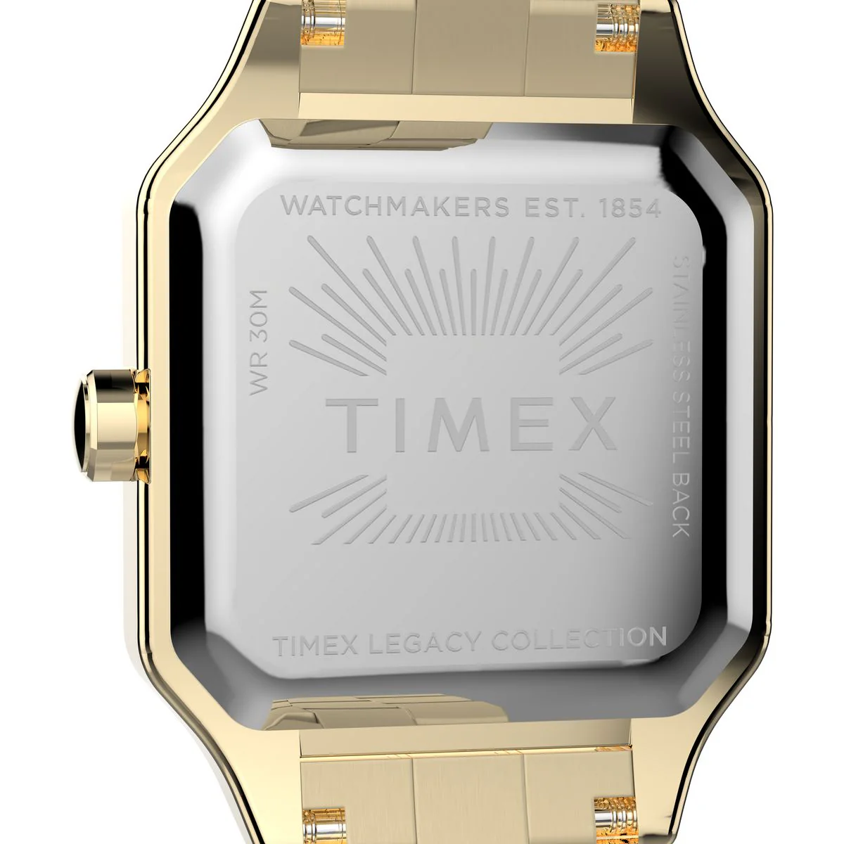 Timex Square 23mm White Dial Analog Women Watch - TW2Y23700UJ - Image 4