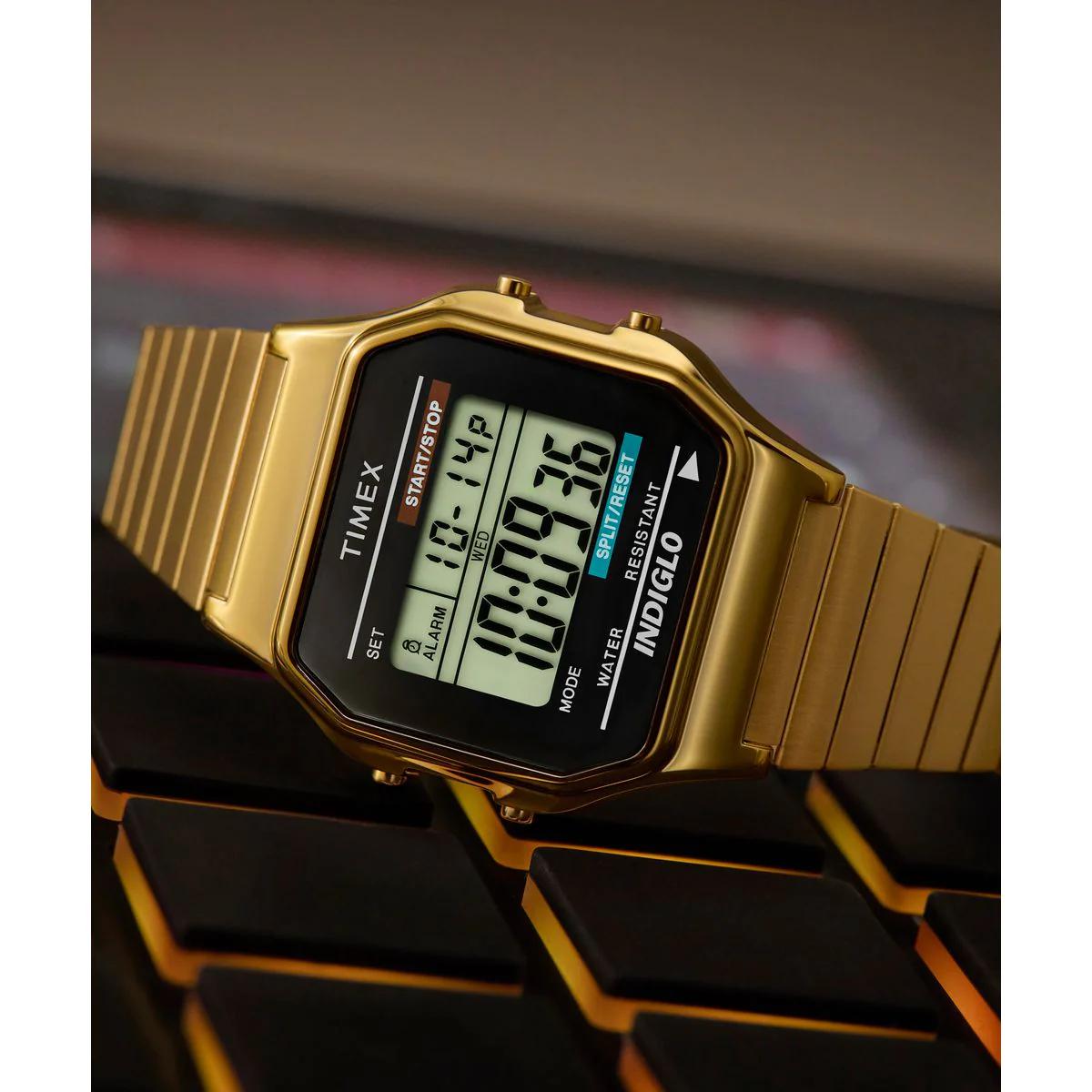 Timex Square 34mm Digital Dial Digital Men Watch - T78677UJ - Image 6