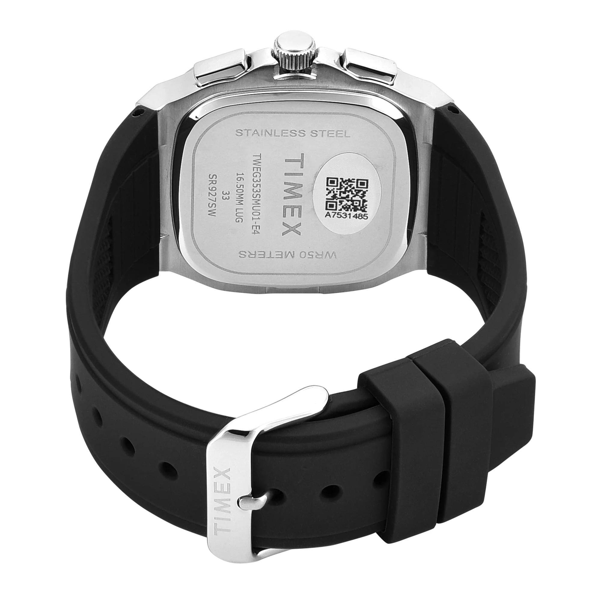Timex Square 43mm Black Dial Analog Men Watch - TWEG353SMU01 - Image 3