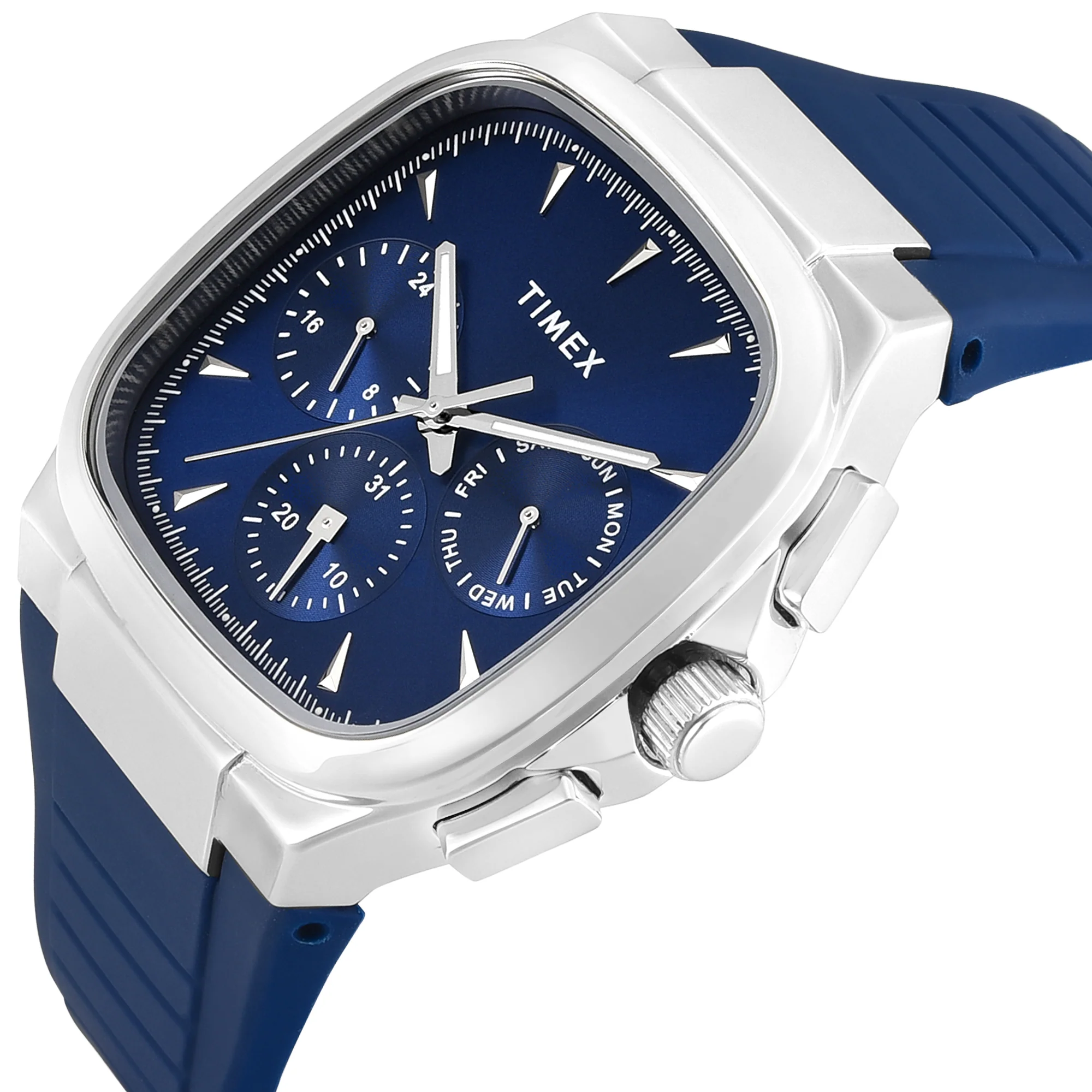 Timex Square 43mm Blue Dial Analog Men Watch - TWEG353SMU02 - Image 2