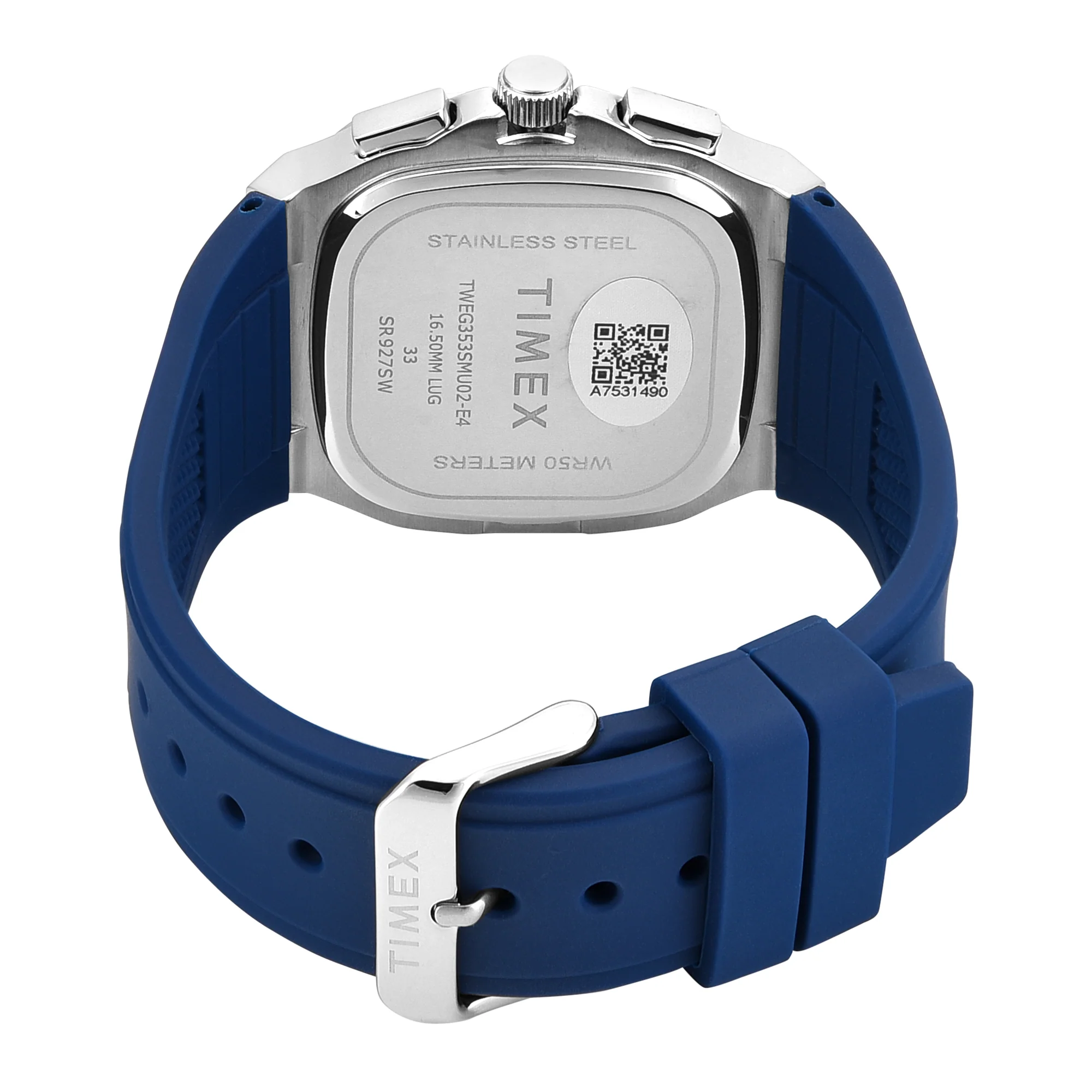 Timex Square 43mm Blue Dial Analog Men Watch - TWEG353SMU02 - Image 3