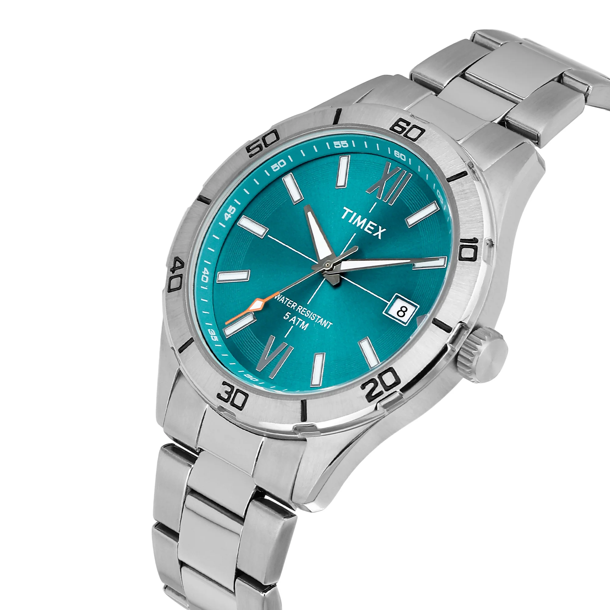 Timex Teal Round Dial Analog Men's Watch - TWEG295SMU02 - Image 2