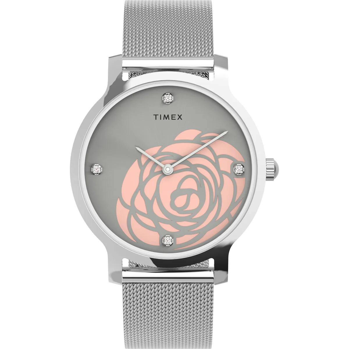 TIMEX Analog Silver Dial Women Watch-TW2U98200