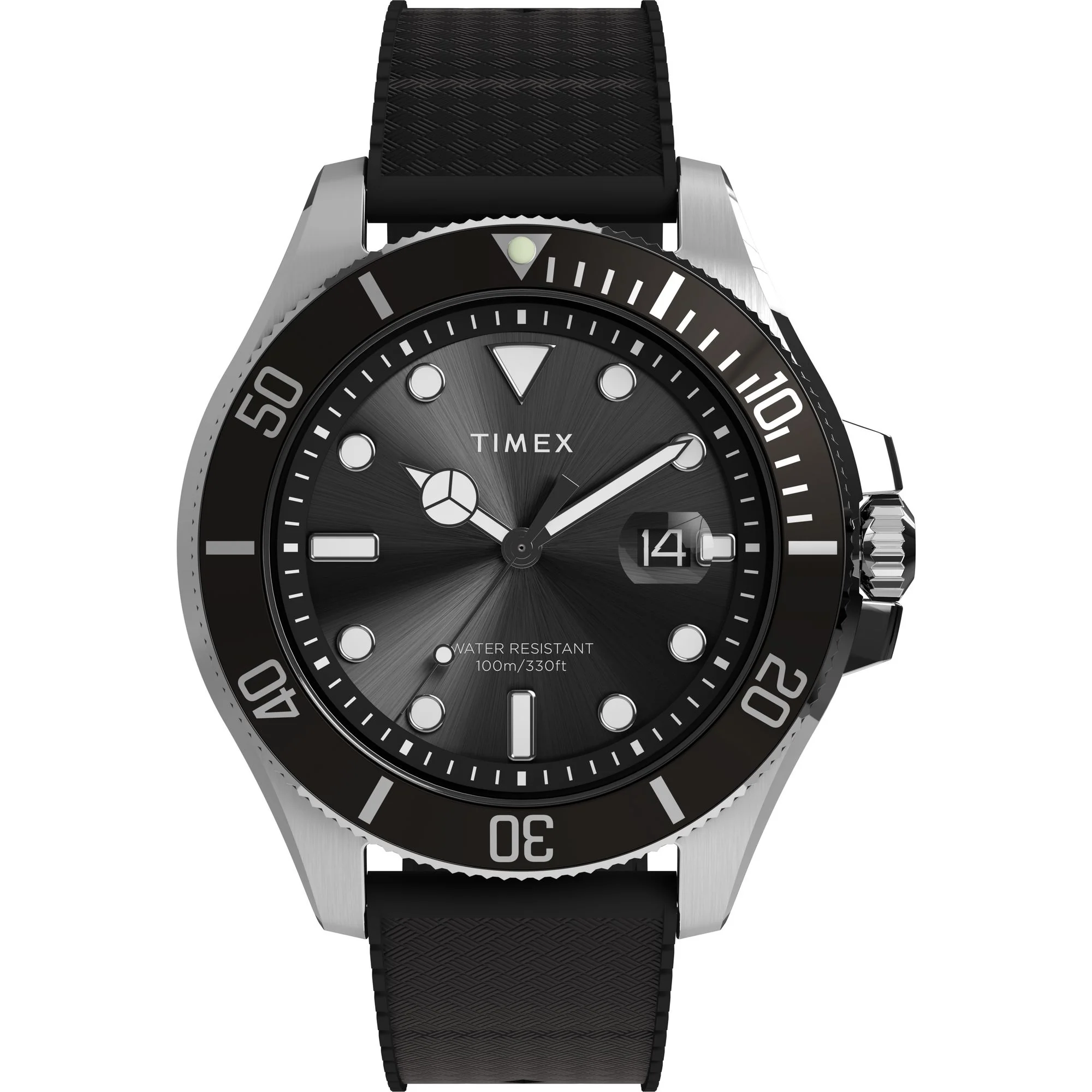 TIMEX Trend Black Round Dial Analog Men's Watch - TW2Y09200UJ