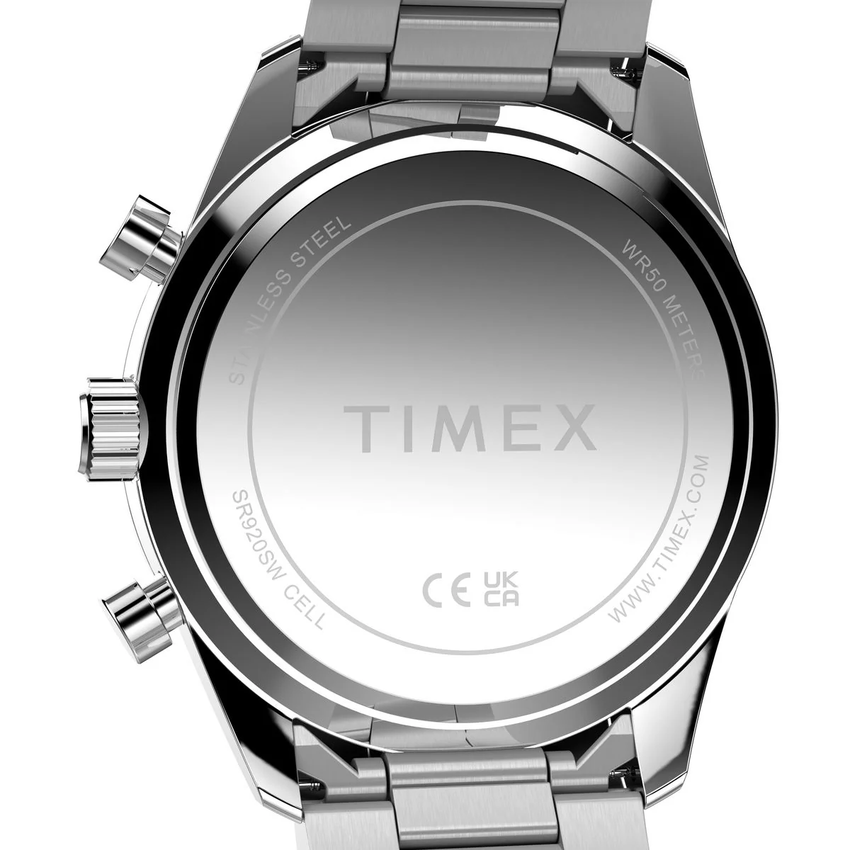 Timex Trend Round 42mm Black Dial Analog Men Watch - TW2Y56900UJ - Image 4