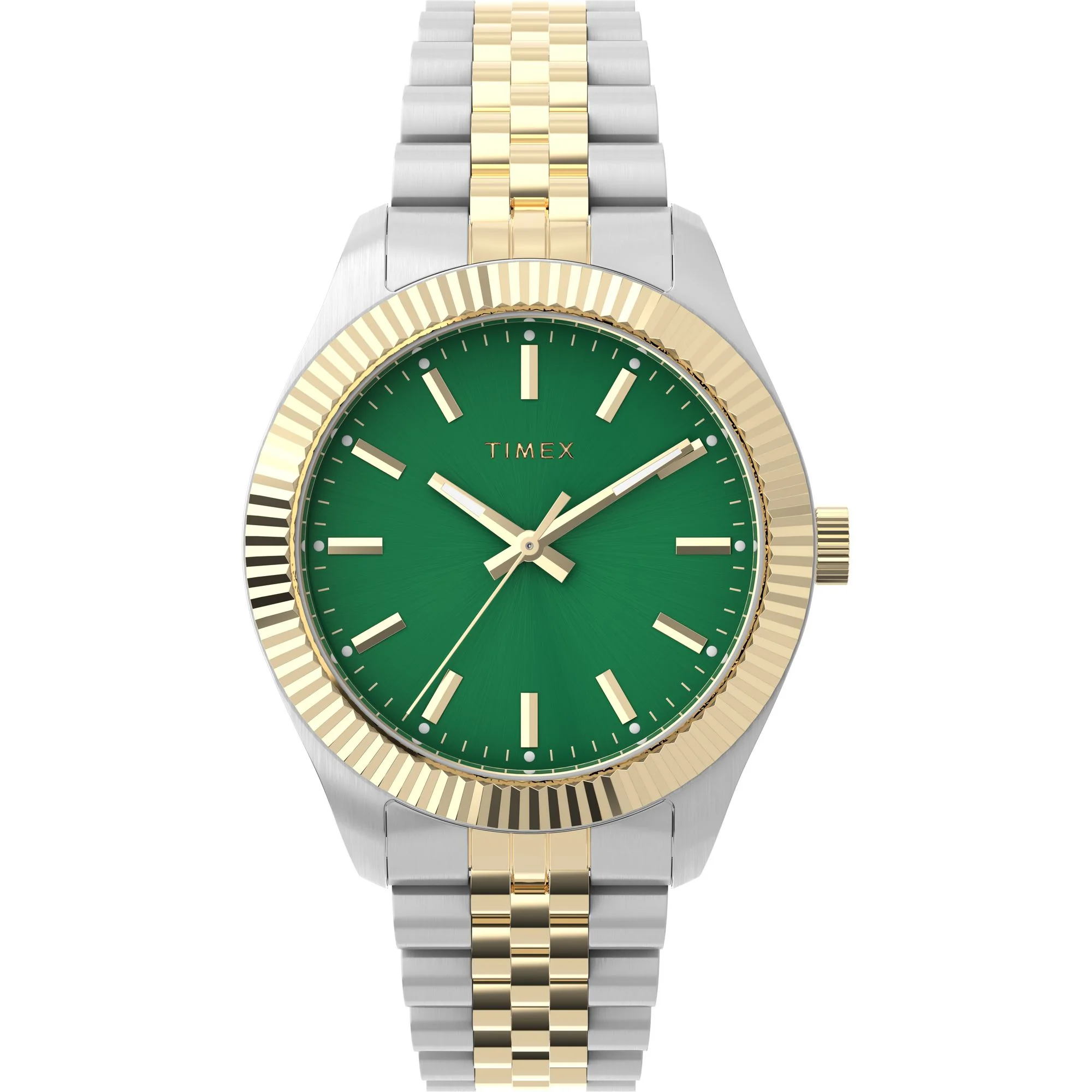 TIMEX Trend Women Green Round Dial Analog Watch - TW2W87400UJ
