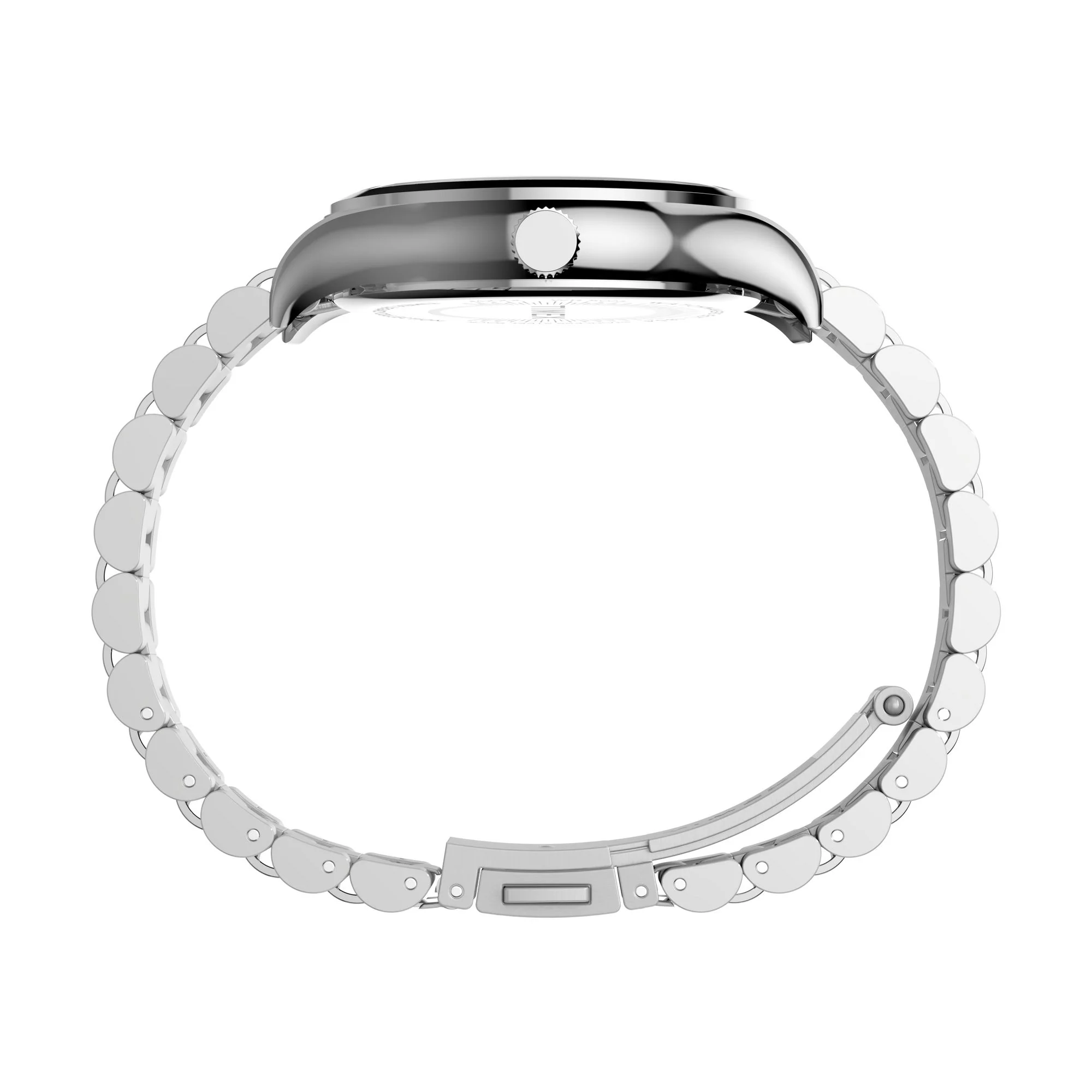 TIMEX Trend Women Mother of Pearl White Round Dial Analog Watch - TW2W85300UJ - Image 2