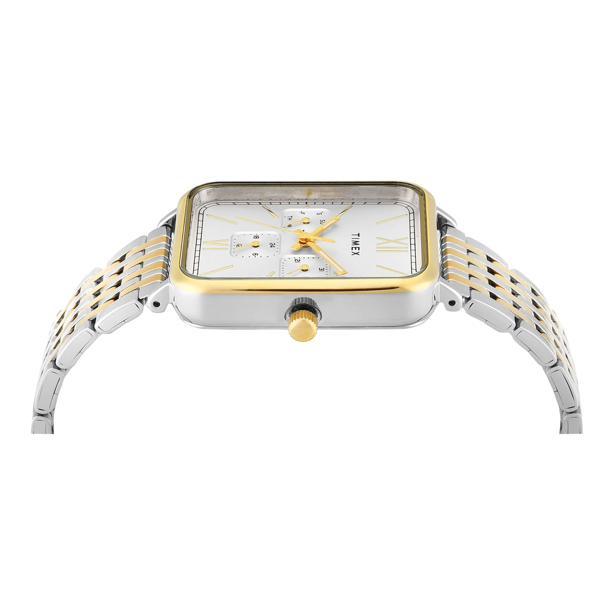 Timex Trendline Rectangle 30mm Silver Dial Analog Men Watch - TWEG34602 - Image 4