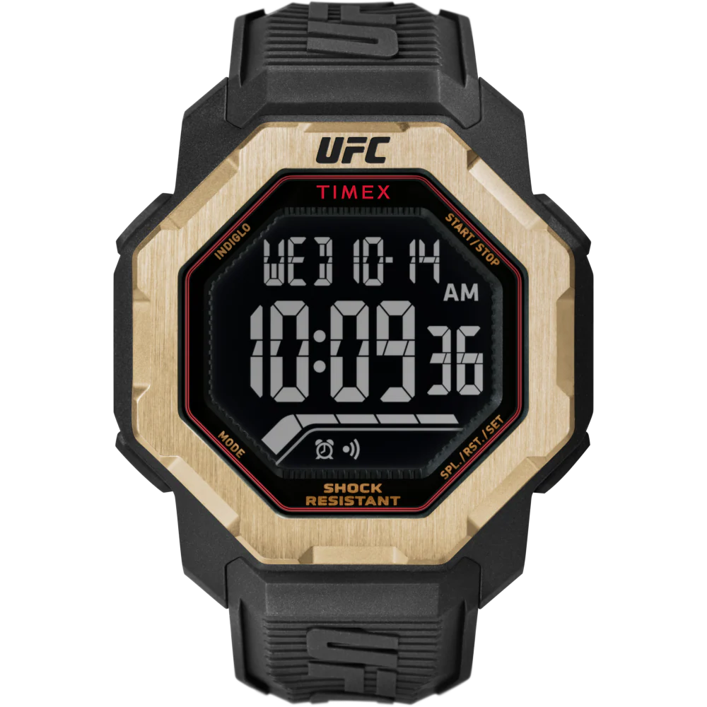 Timex UFC Knockout 49mm Resin Strap Watch-TW2V89000X6