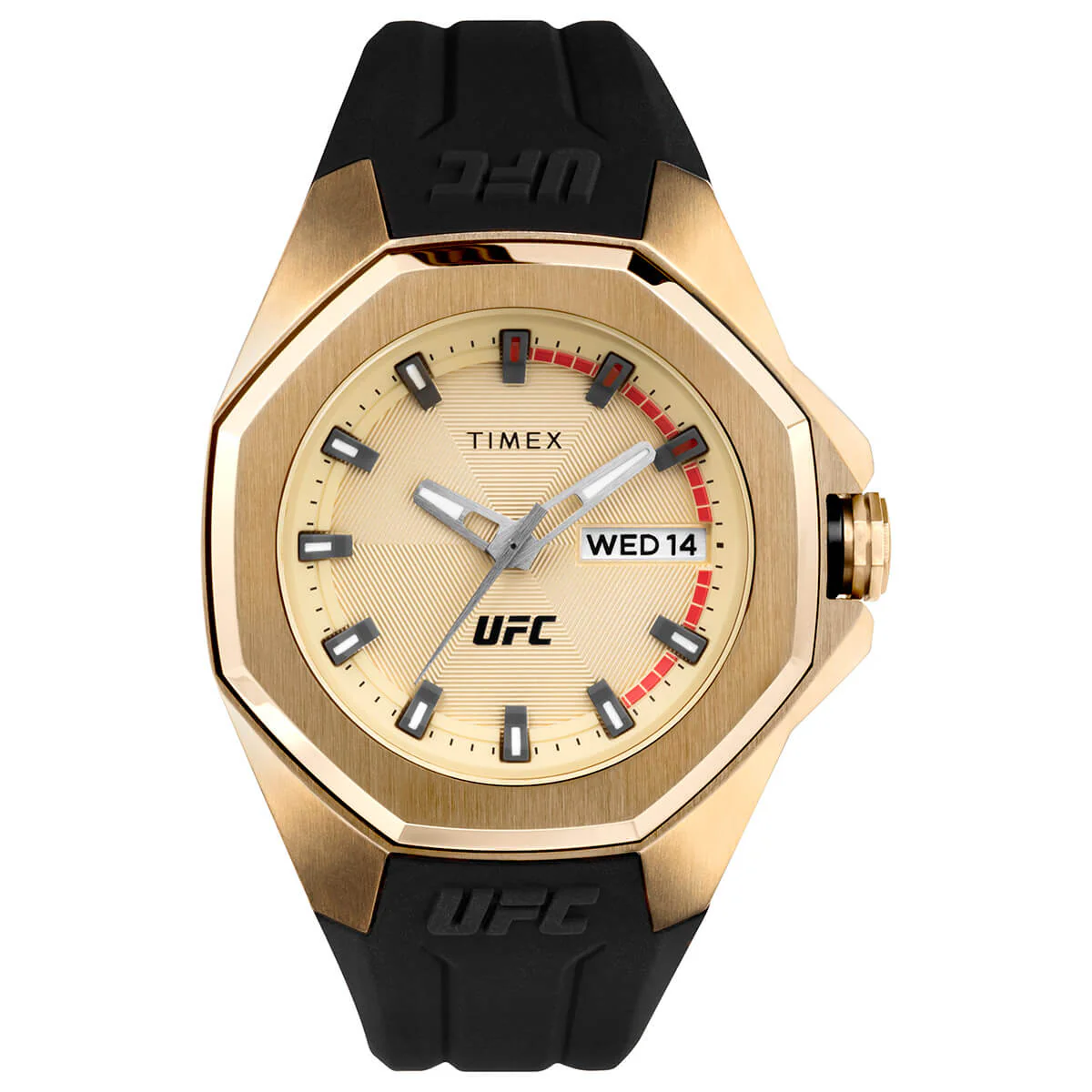 Timex UFC Pro 44mm Silicone Strap Watch