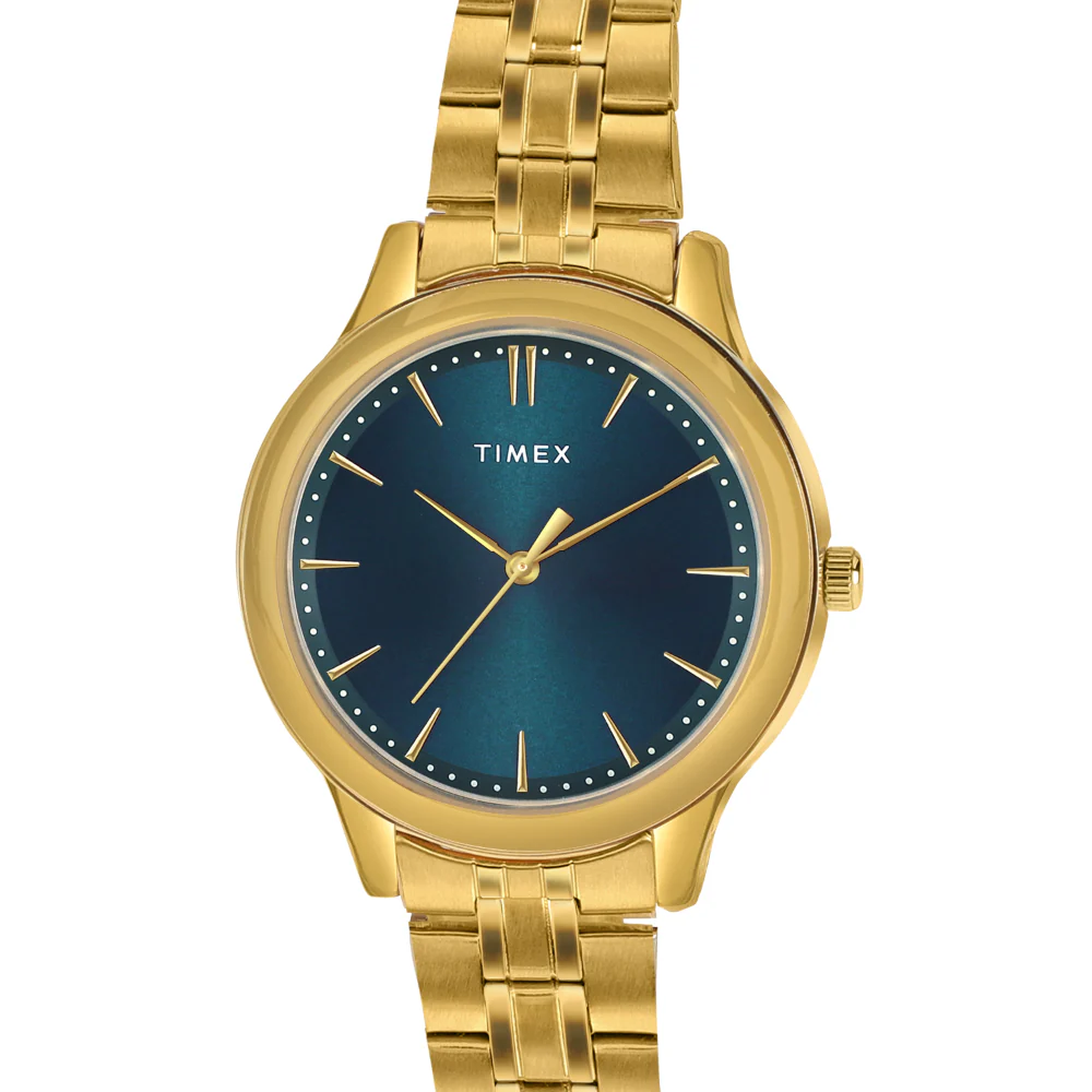 Timex Unisex Teal Round Analog Pair Watch- TW00ZP004 - Image 7