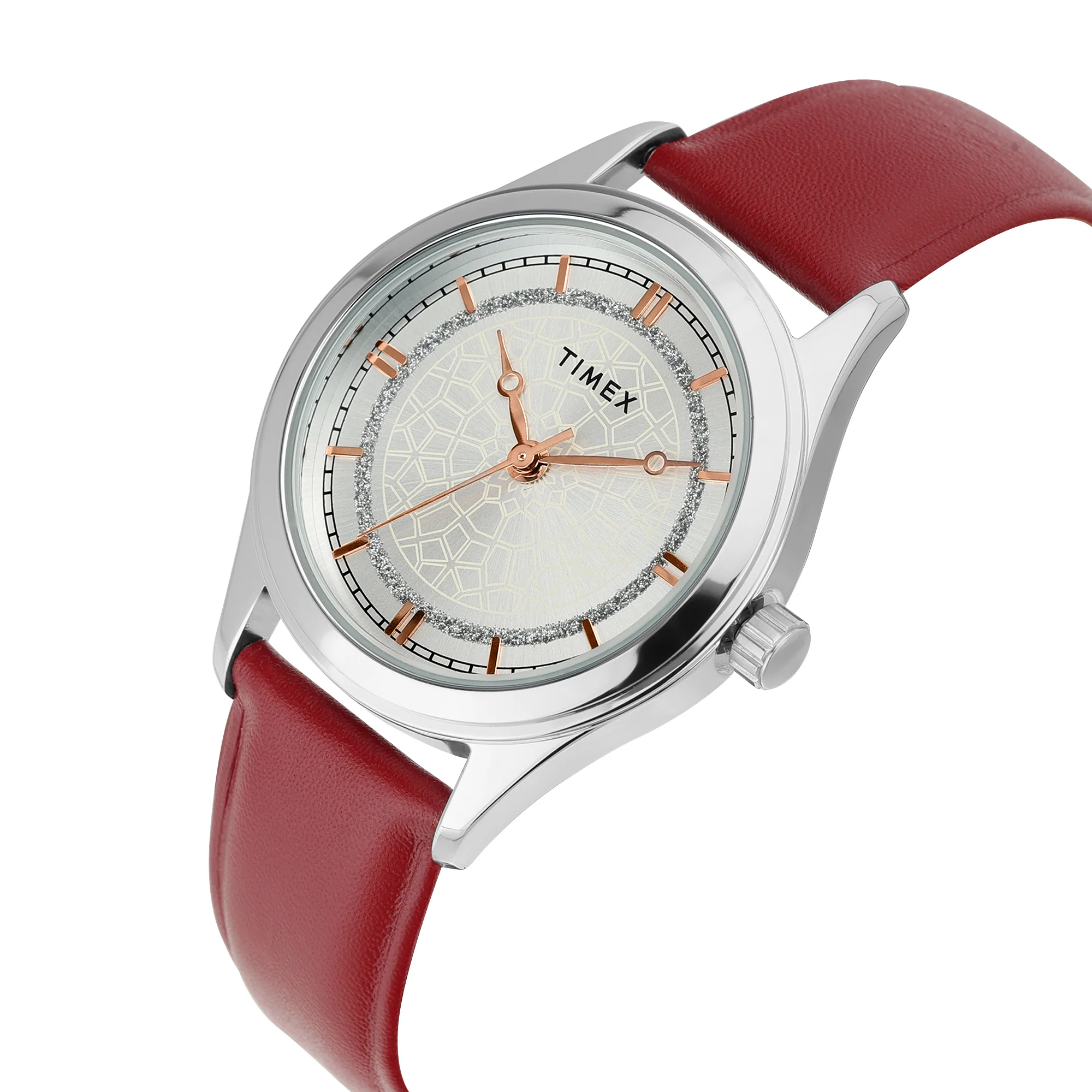 TIMEX Unisex White Round Dial Analog Pair Watch - TW00ZR350 - Image 3