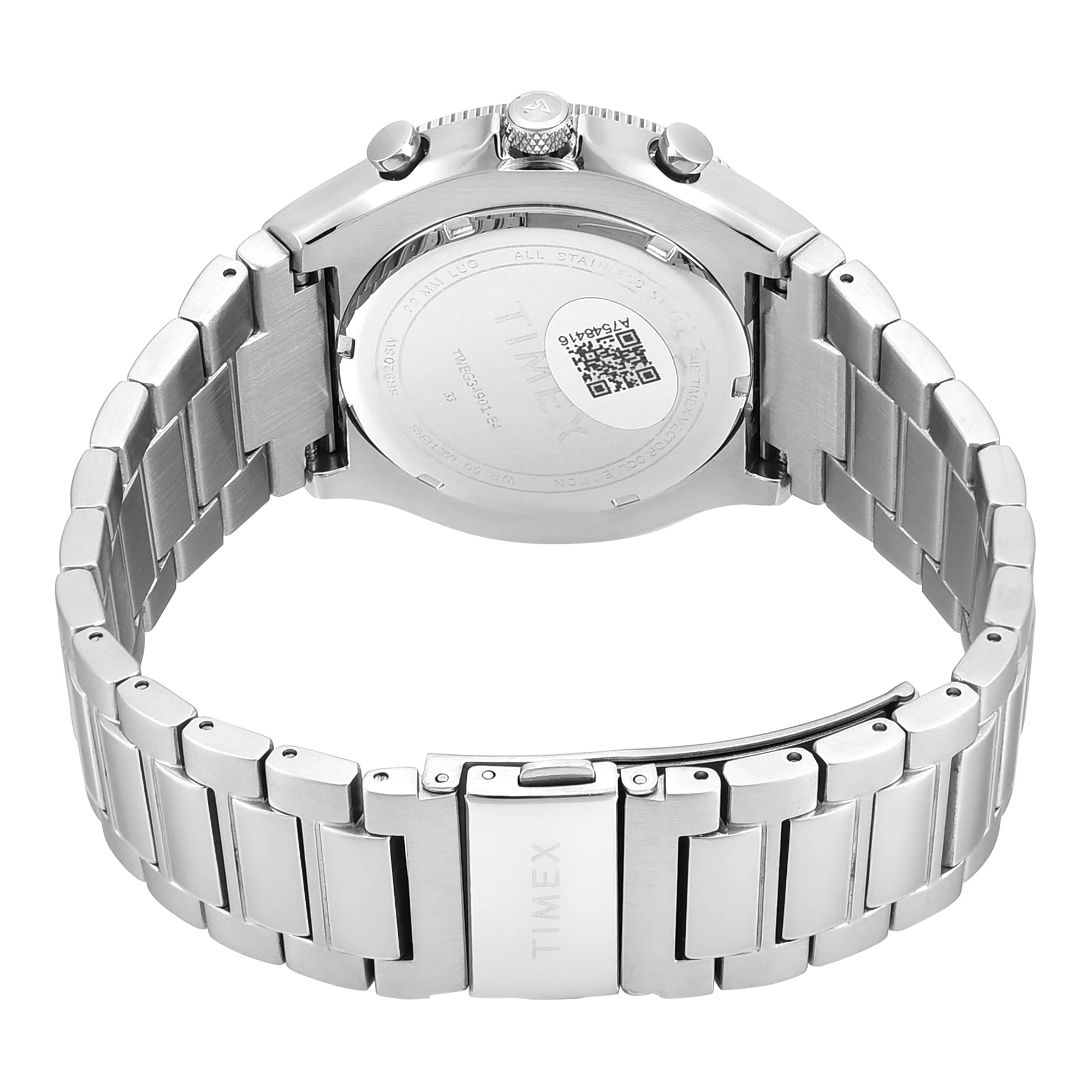 Timex Vector Round 45mm Silver Dial Analog Men Watch - TWEG34901 - Image 3