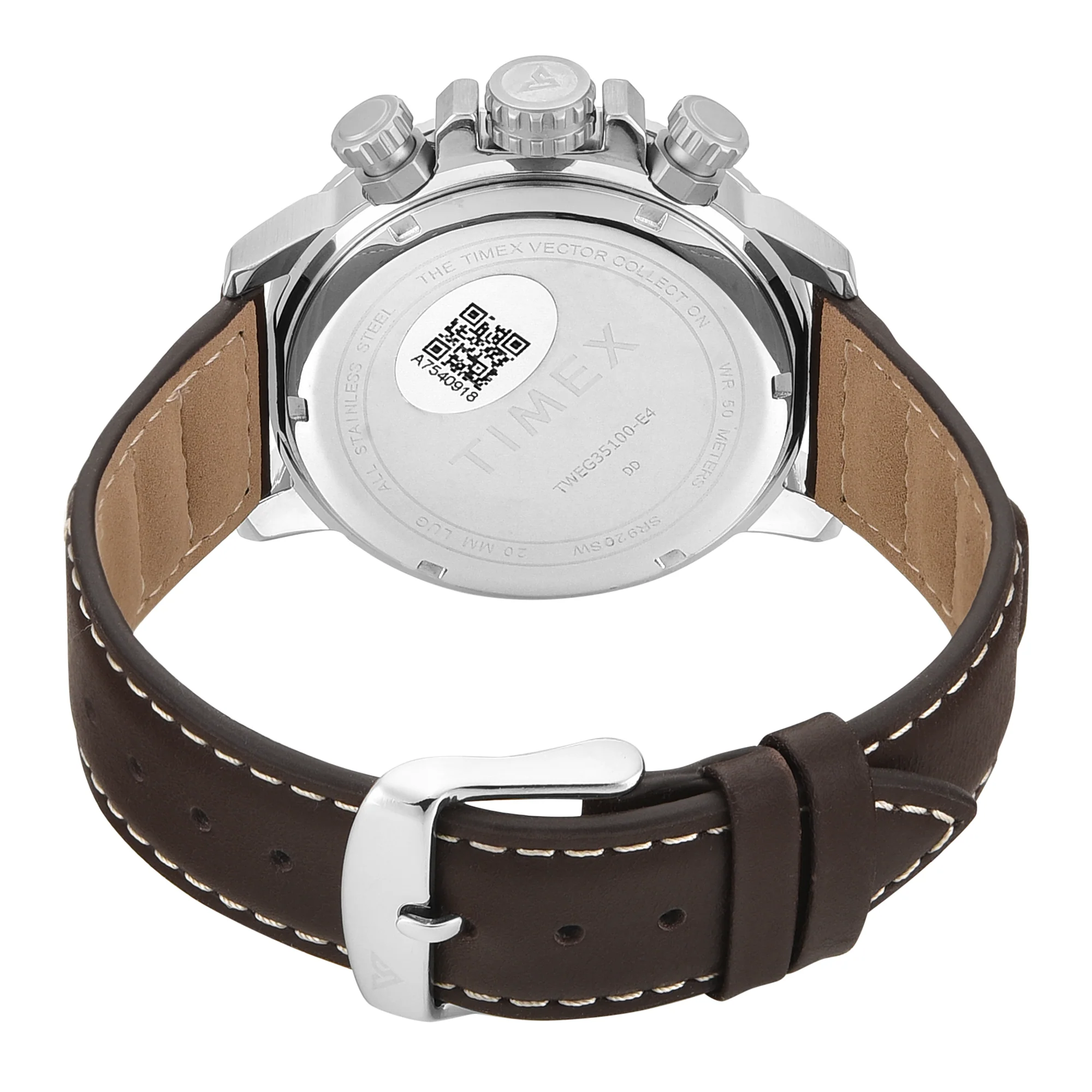 Timex Vector Round 46mm Silver Dial Analog Men Watch - TWEG35100 - Image 4