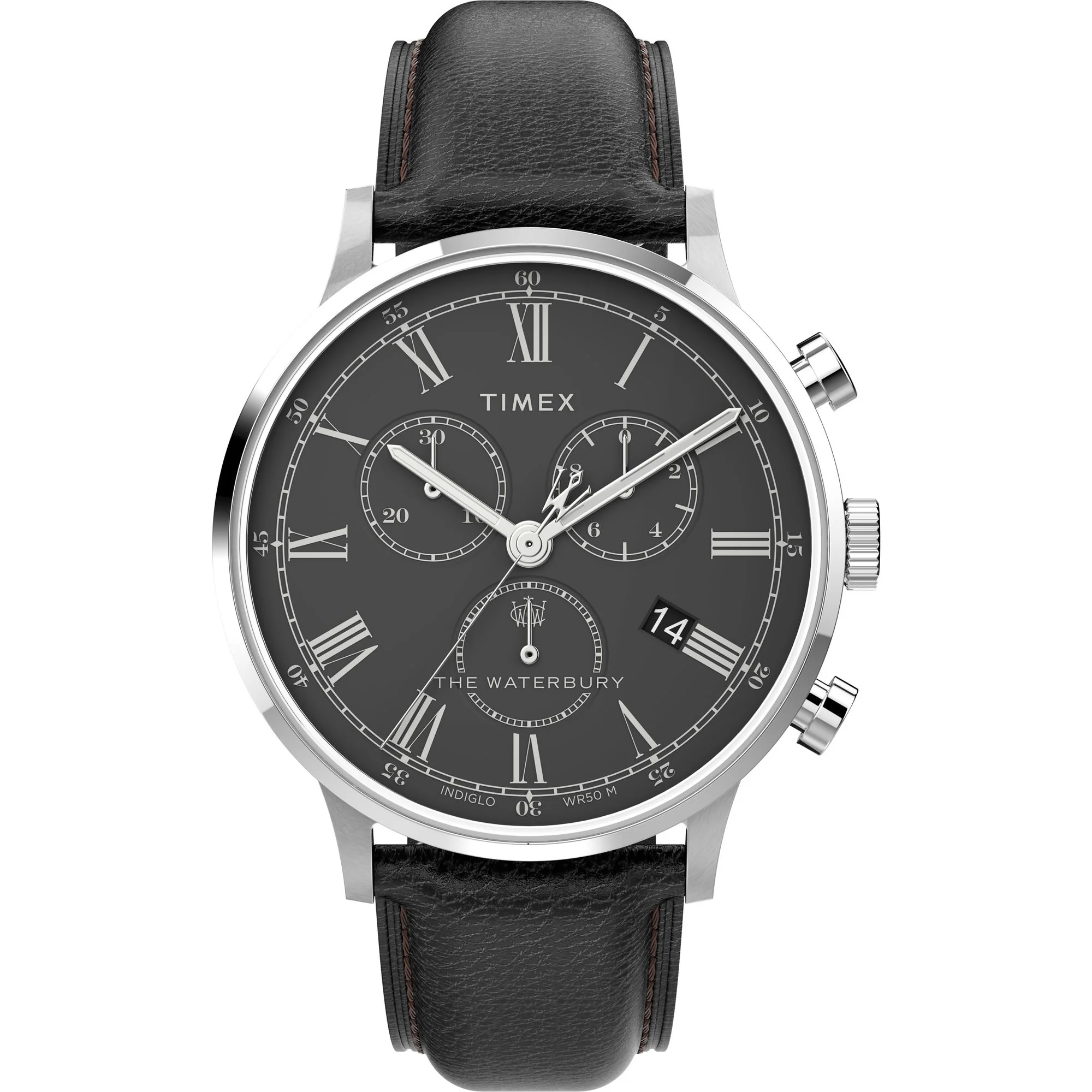 TIMEX Waterbury Classic White Round Dial Analog Men's Watch - TW2U88300UJ