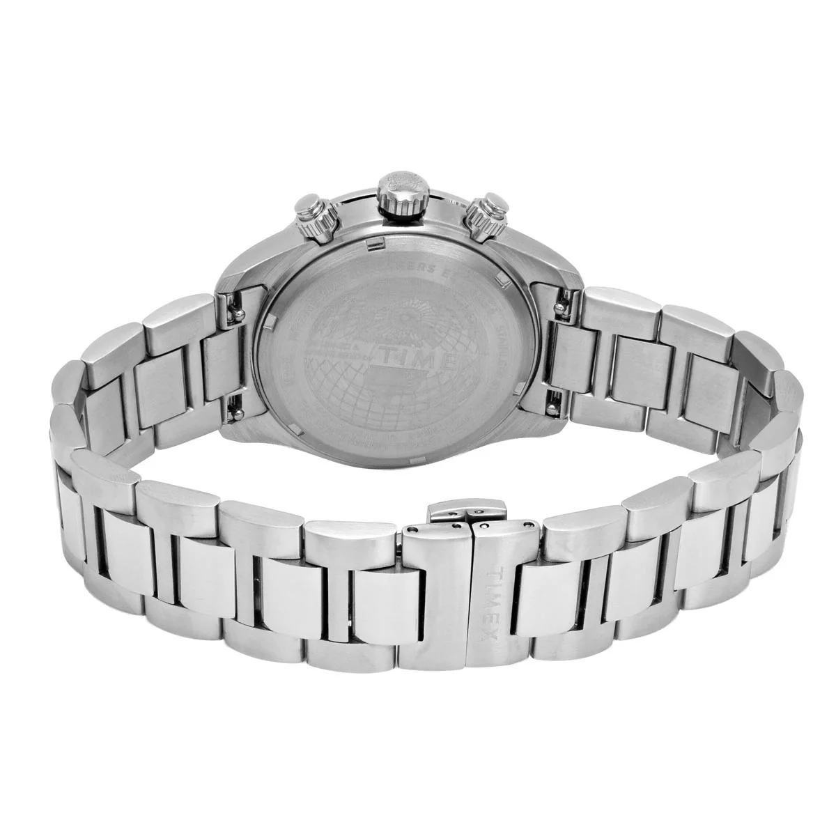 TIMEX Waterbury Heritage Silver Round Dial Analog Men's Watch - TW2Y19200IK - Image 2