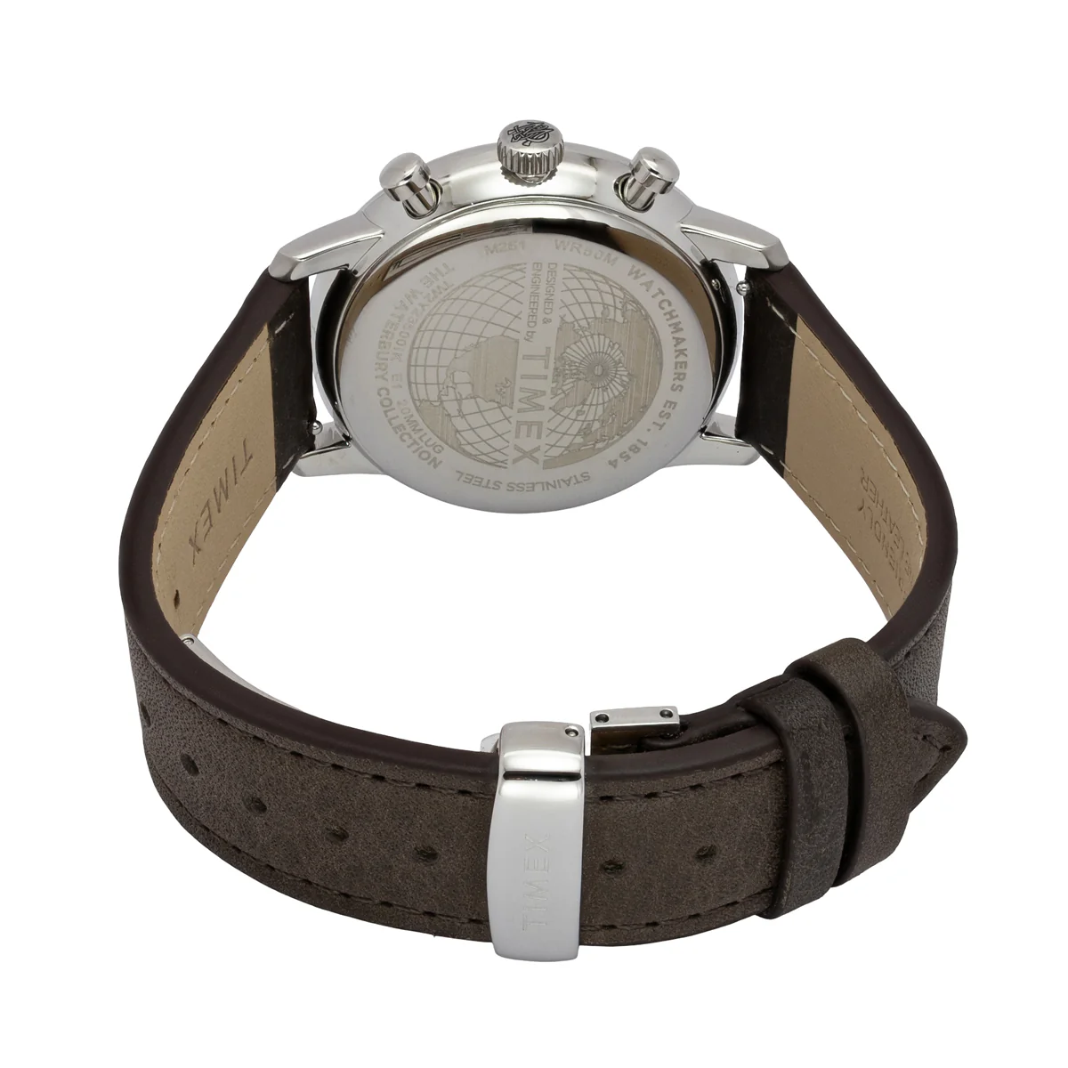 TIMEX Waterbury Metropolitan Cream Round Dial Analog Men's Watch - TW2Y23500IK - Image 4