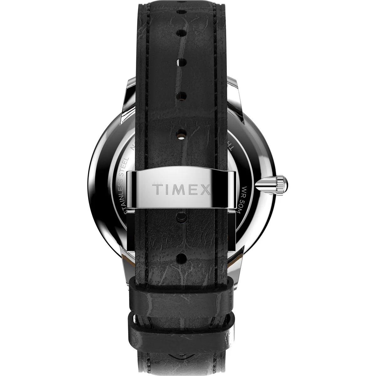 TIMEX Waterbury Metropolitan Silver Round Dial Analog Men's Watch - TW2Y23100IK - Image 4