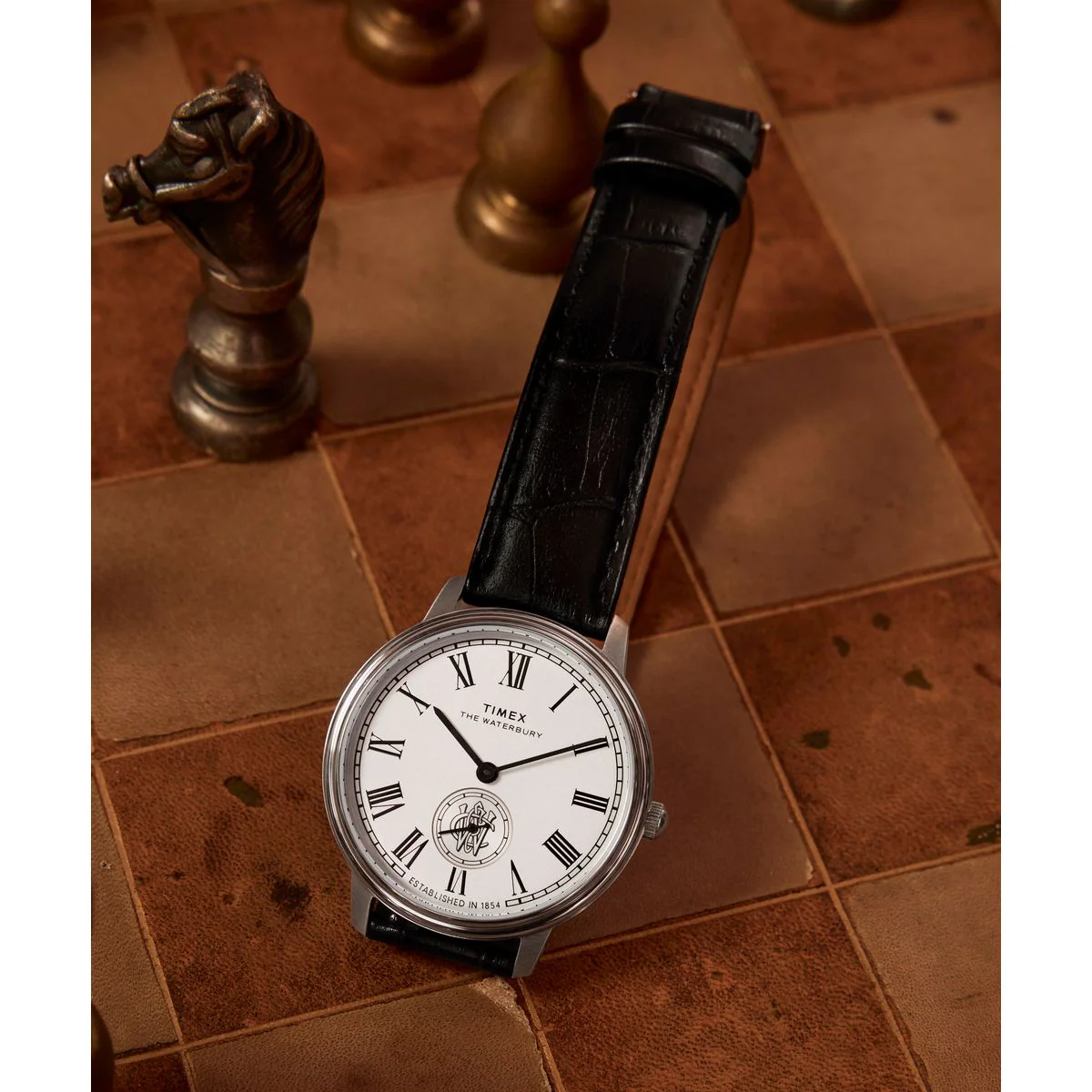 TIMEX Waterbury Metropolitan Silver Round Dial Analog Men's Watch - TW2Y23100IK - Image 5