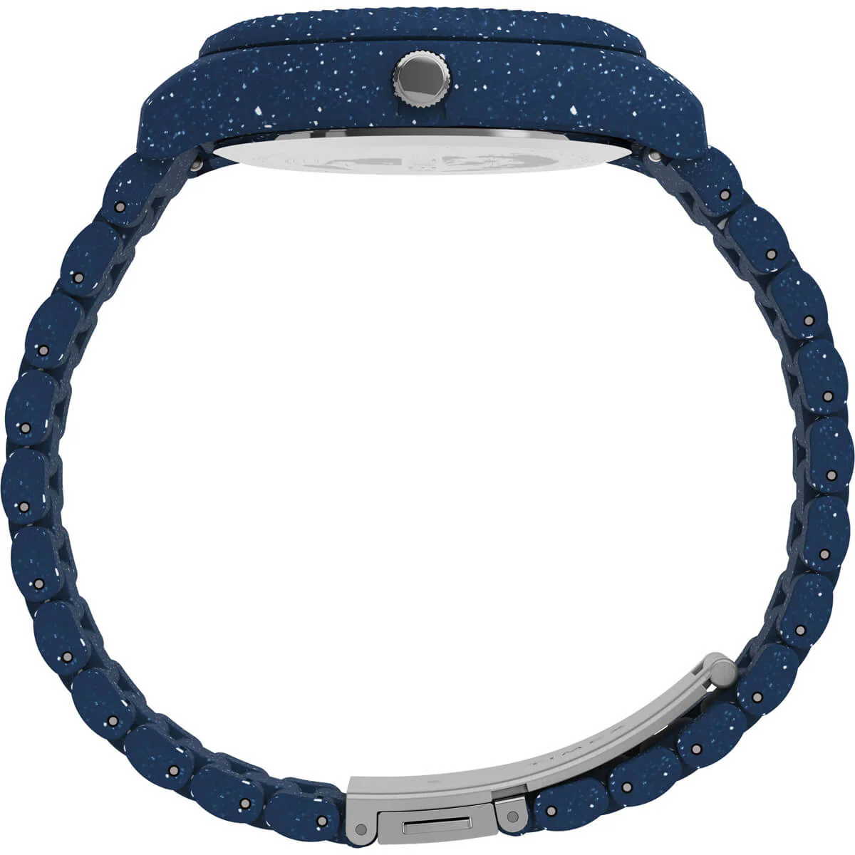 Timex Heritage Collection Men's Quartz Analog Blue Dial Round Case Ocean-Plastic Function Watch -TW2V37400 - Image 3