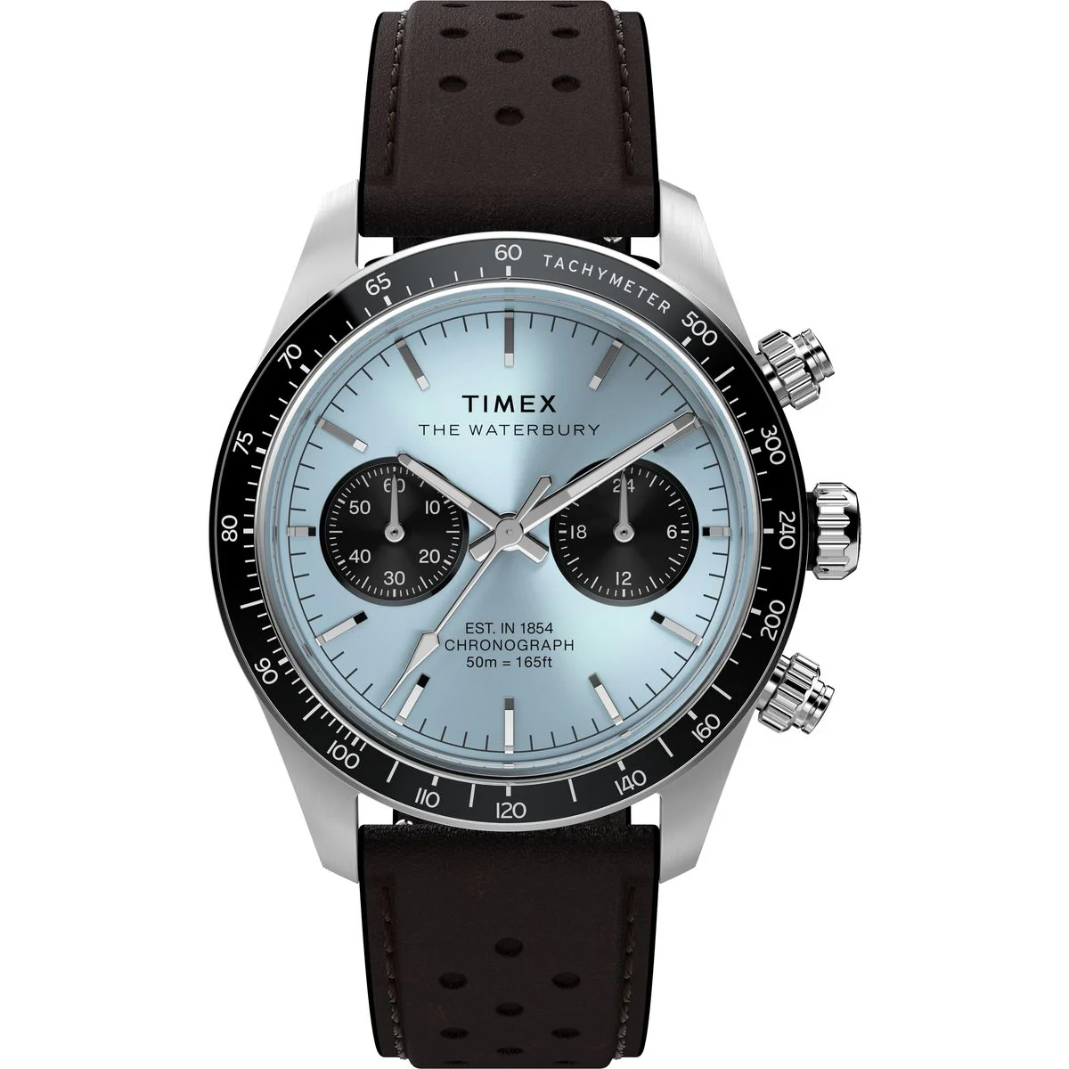 Timex Waterbury Round 39mm Blue Dial Analog Men Watch - TW2Y70600IK