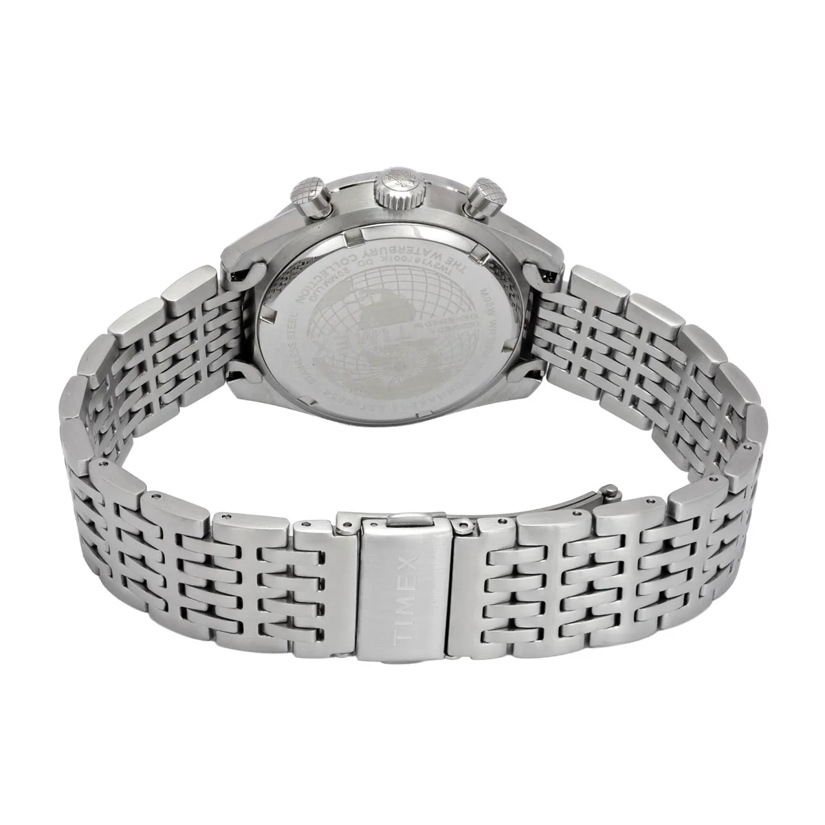 TIMEX Waterbury Traditional Silver Round Dial Analog Men's Watch - TW2Y18700IK - Image 2