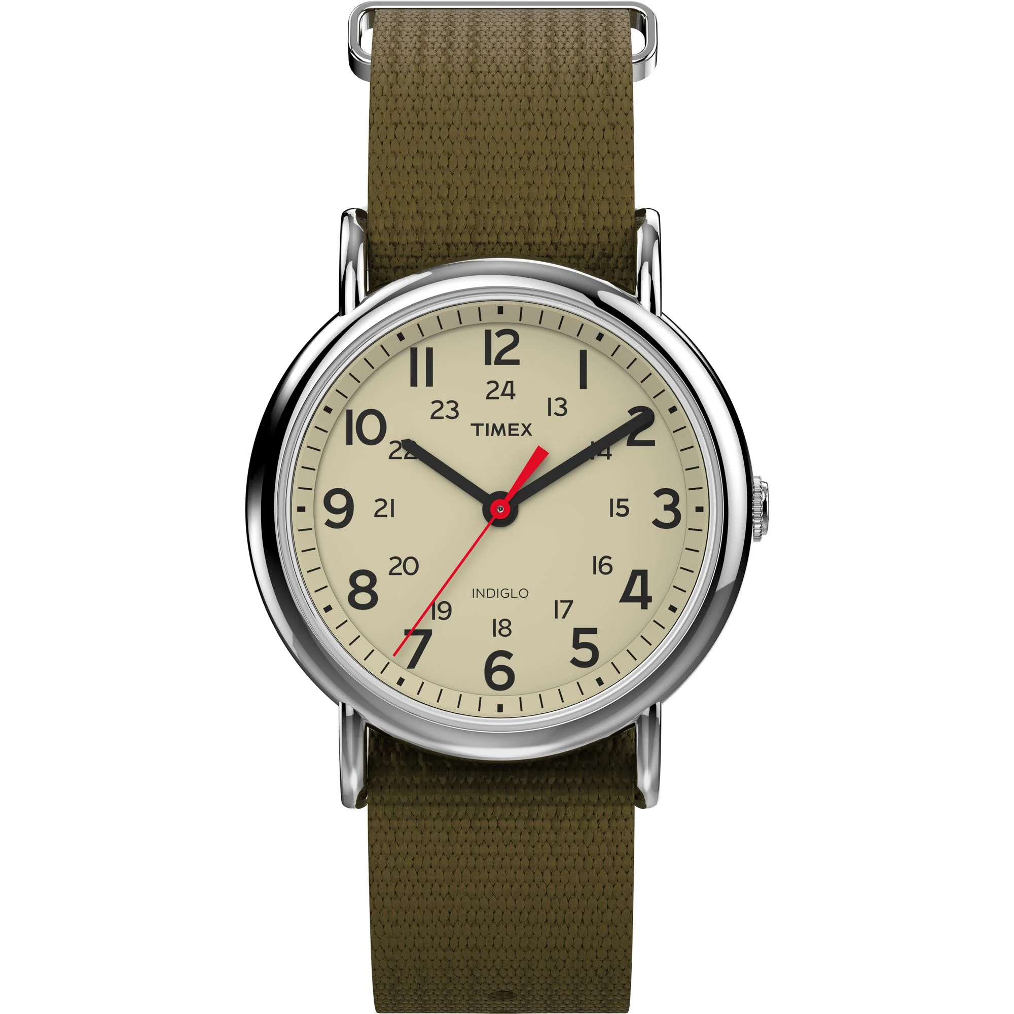 TIMEX Weekender Classic Beige Round Dial Analog Unisex's Watch - T2N651UJ