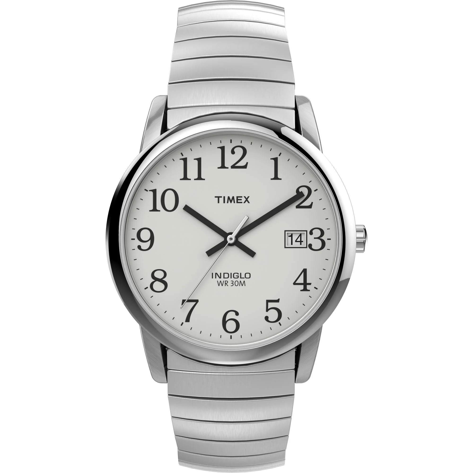 Timex Easy Reader Round 35mm White Dial Analog Men Watch - T2H451UJ