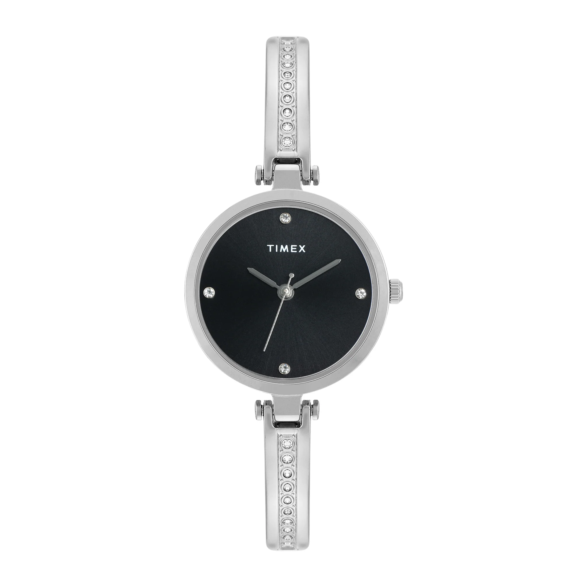TIMEX Women Black Round Dial Analog Watch - TWEL200SMU02