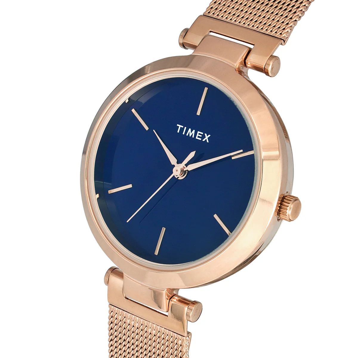 TIMEX Women Blue Round Dial Analog Watch - TWEL118SMU03 - Image 2