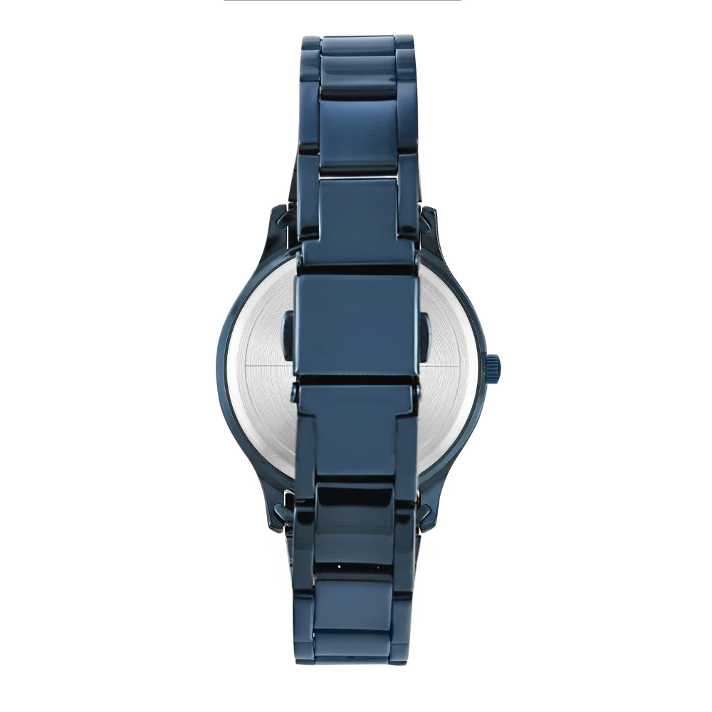 Timex Women Blue Round Multifunction Dial Watch- TW000Q819 - Image 3