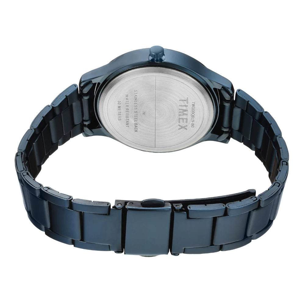Timex Women Blue Round Multifunction Dial Watch- TW000Q819 - Image 5