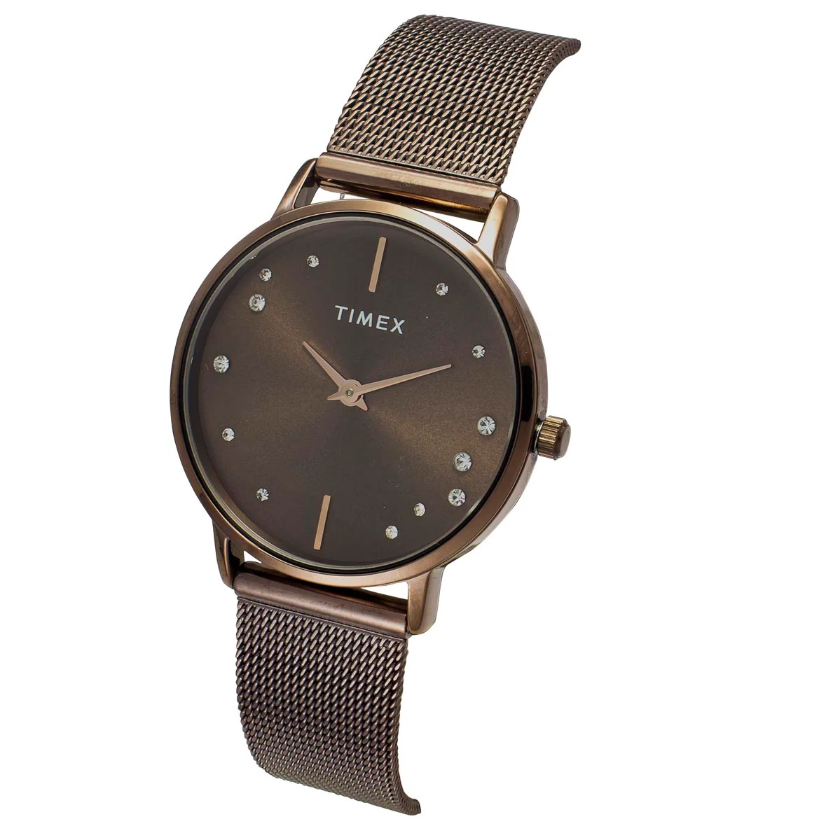 TIMEX Women Brown Round Dial Analog Watch - TWEL15619 - Image 2