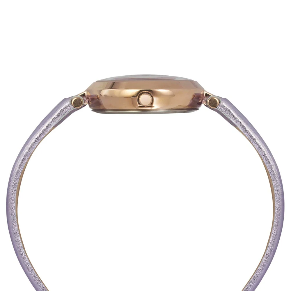 Timex Cosmic Awe Women 2 Hands Round Dial Lavender Watch - TWEL19200 - Image 2