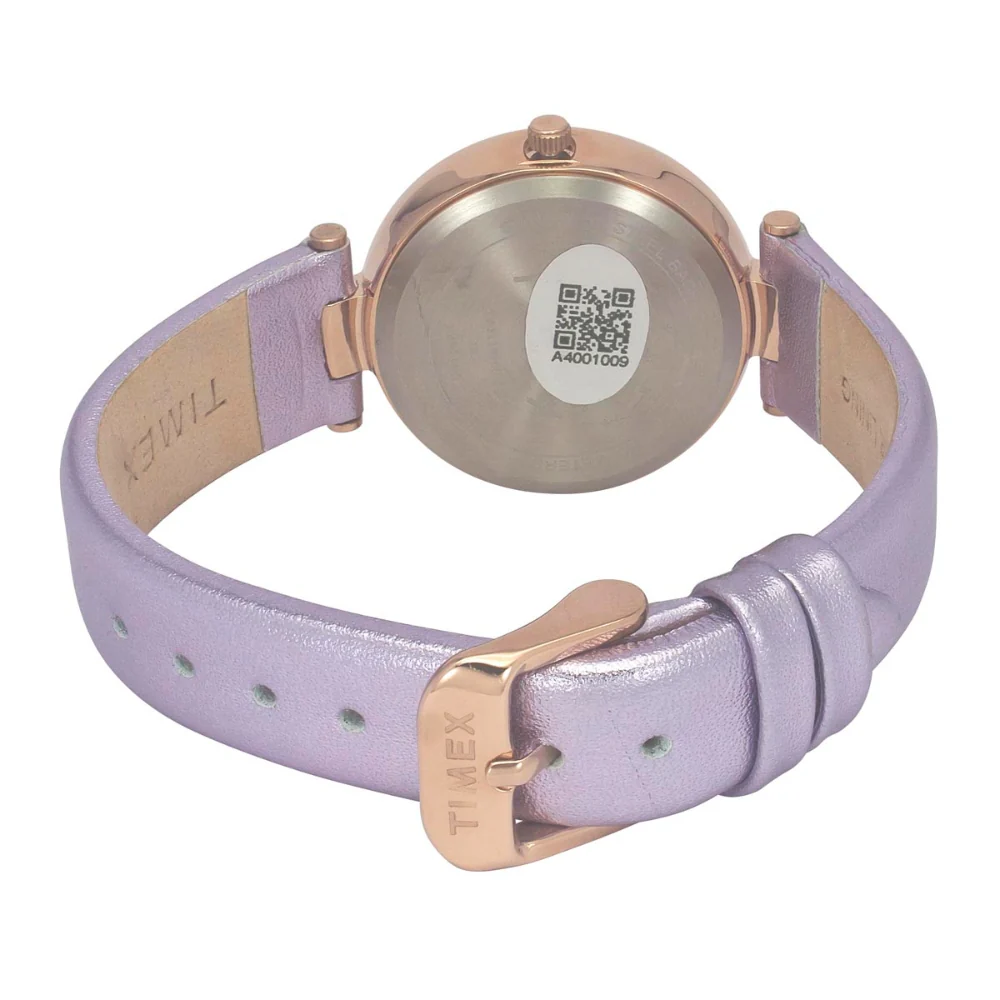Timex Cosmic Awe Women 2 Hands Round Dial Lavender Watch - TWEL19200 - Image 3