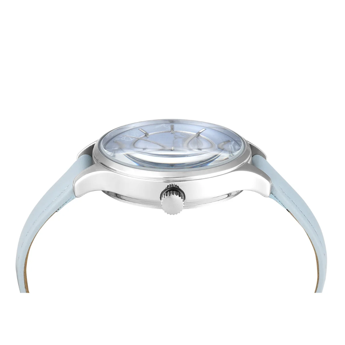 Timex Women Multifunction Blue Round Brass Dial Watch- TWEL14821 - Image 5