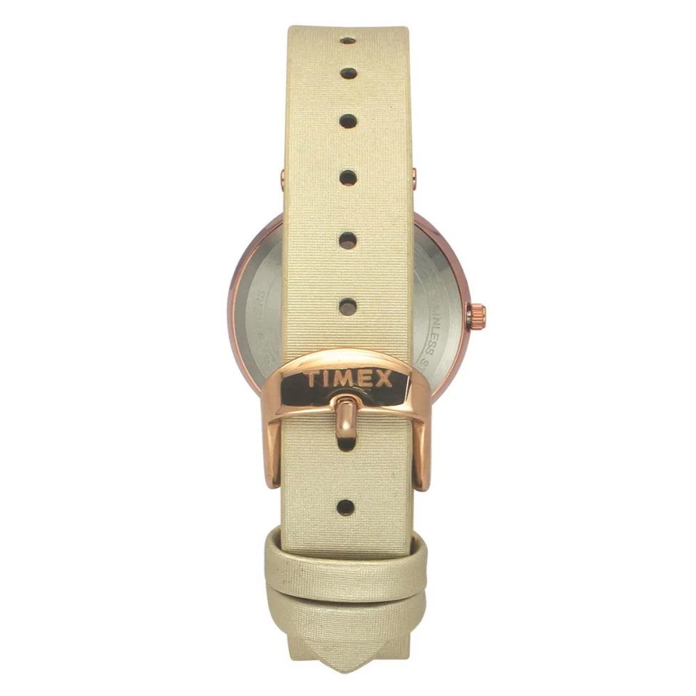 Timex Cosmic Awe Women 2 Hands Round Dial Orange Watch - TWEL19201 - Image 5