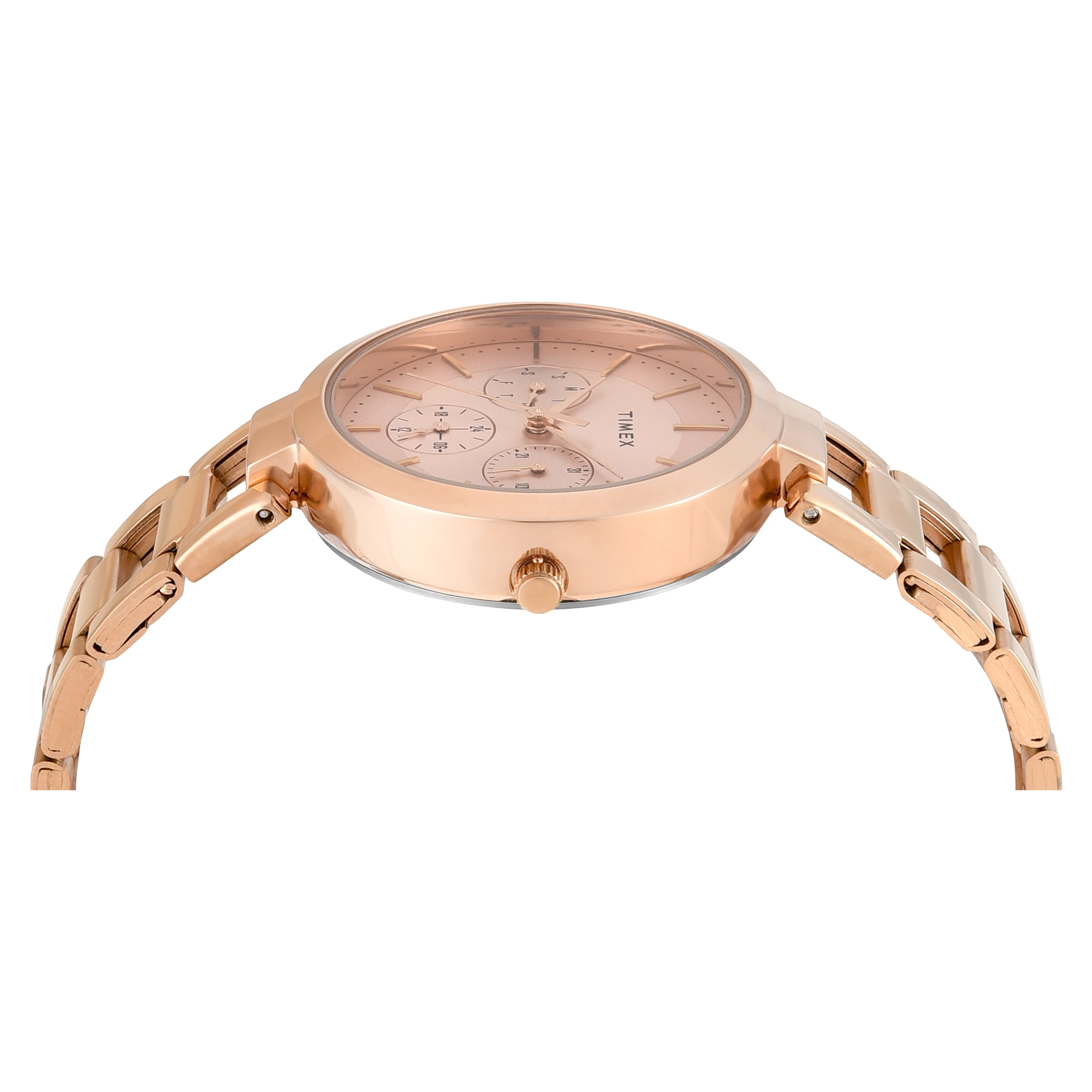 TIMEX Women Pink Round Dial Analog Watch - TW000X270 - Image 4