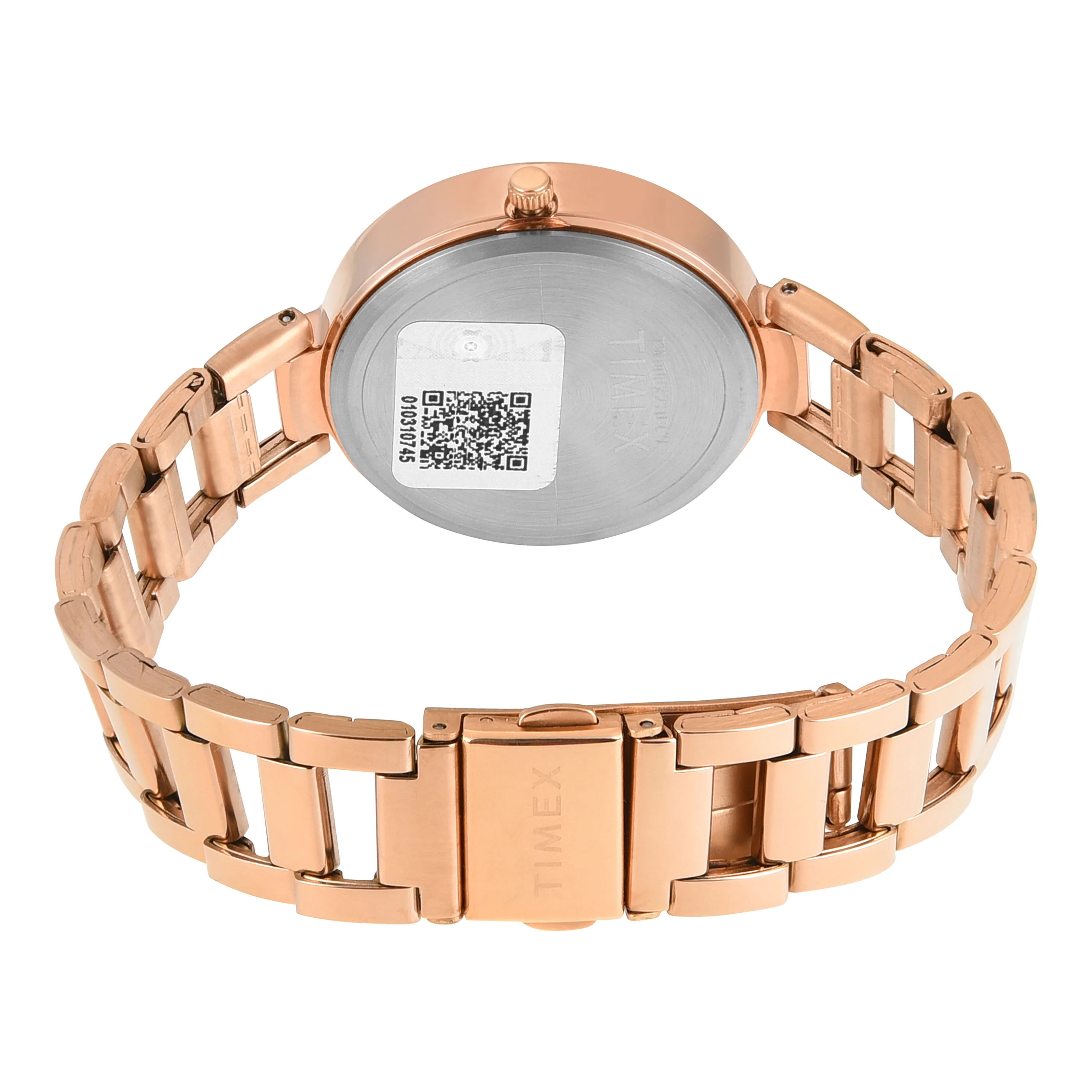 TIMEX Women Pink Round Dial Analog Watch - TW000X270 - Image 5