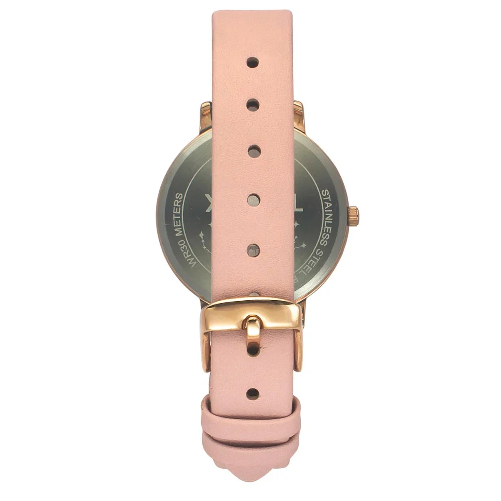 Timex Cosmic Awe Women 2 Hands Round Dial Pink Watch - TWEL19100 - Image 5
