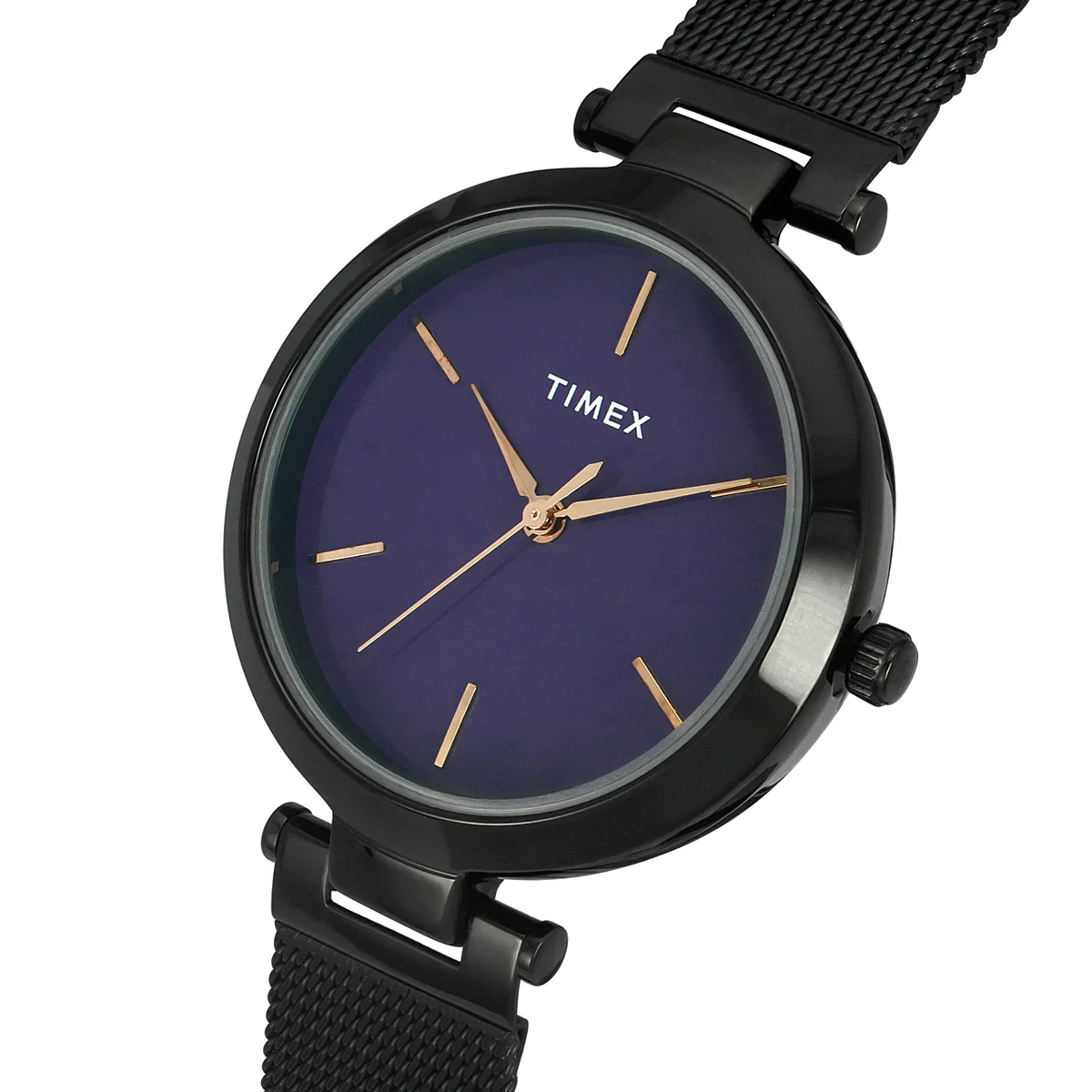 TIMEX Women Purple Round Dial Analog Watch - TWEL118SMU05 - Image 2