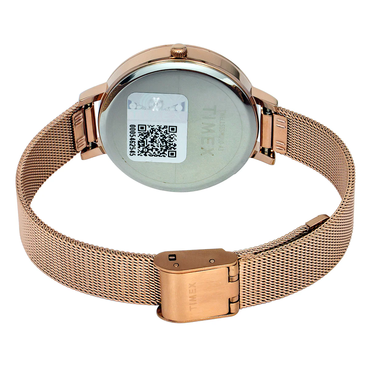 TIMEX Women Rose Gold Round Dial Analog Watch - TWEL155SMU06 - Image 4