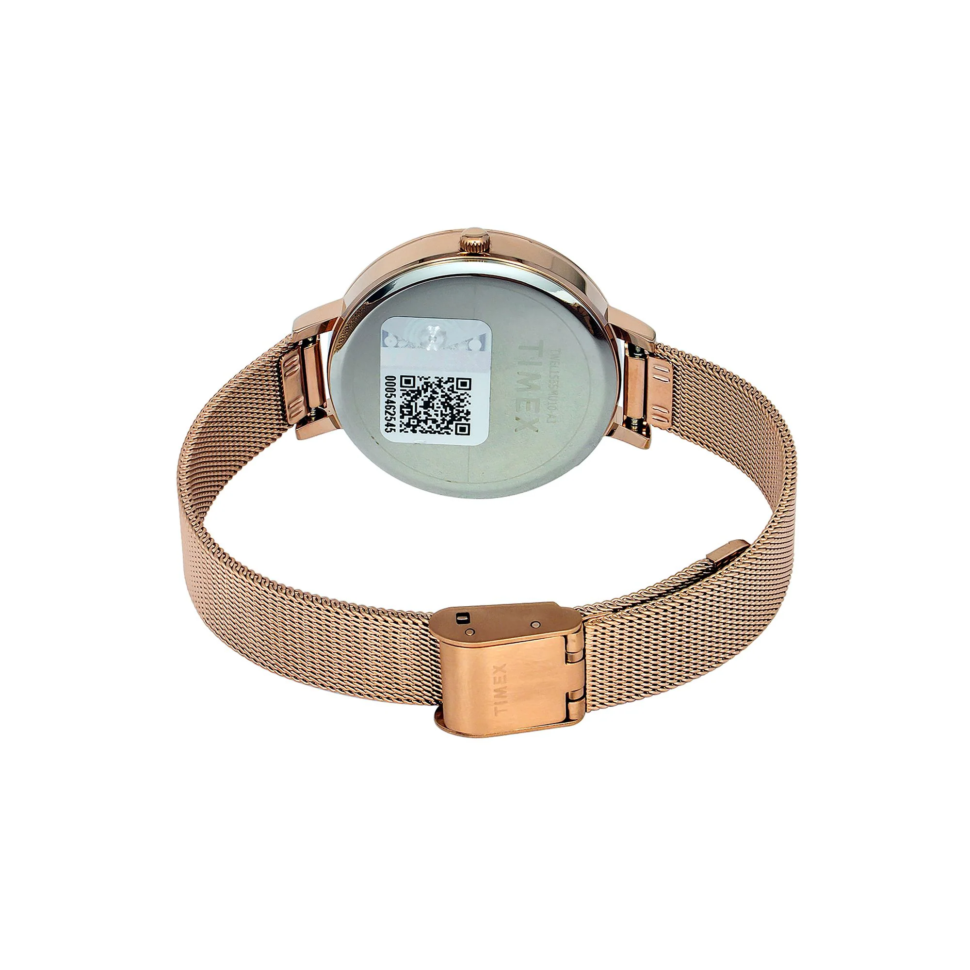 TIMEX Women Rose Gold Round Dial Analog Watch - TWEL155SMU10 - Image 4