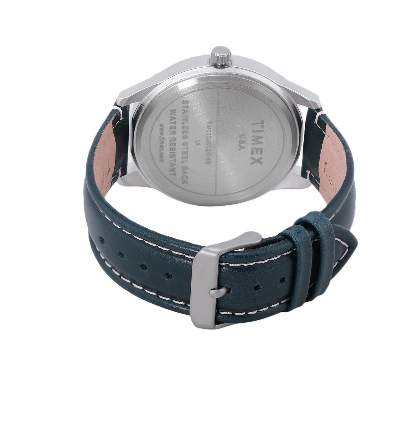 Timex Fashion Men's Mechanical Automatic Wind Black Dial Round Case Multifunction Function Watch -TW000U912 - Image 2