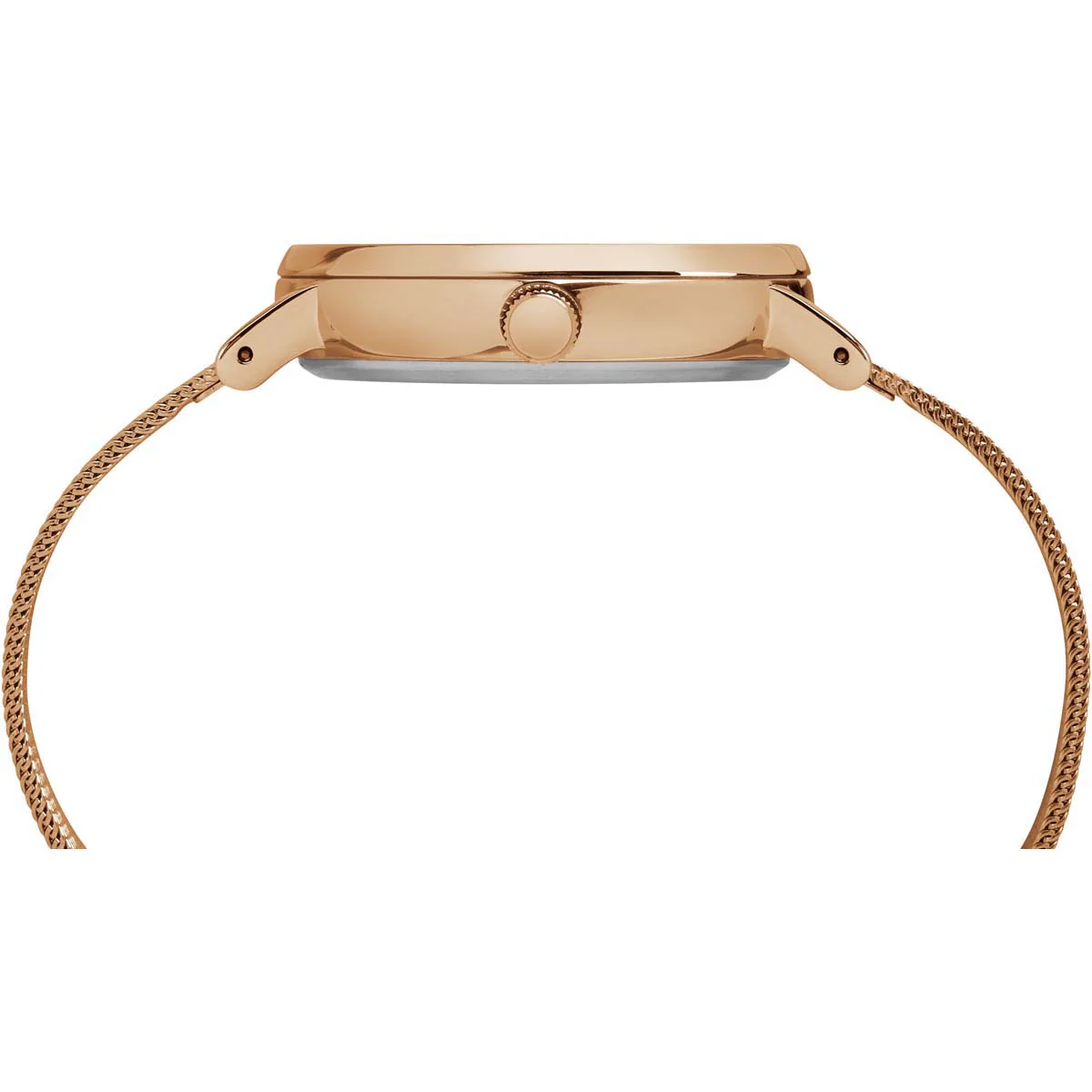 Timex Global Women's Rose Gold-Tone Dial Case Stainless-Steel-Mesh-Bracelet Function Watch -TW2R26400 - Image 2