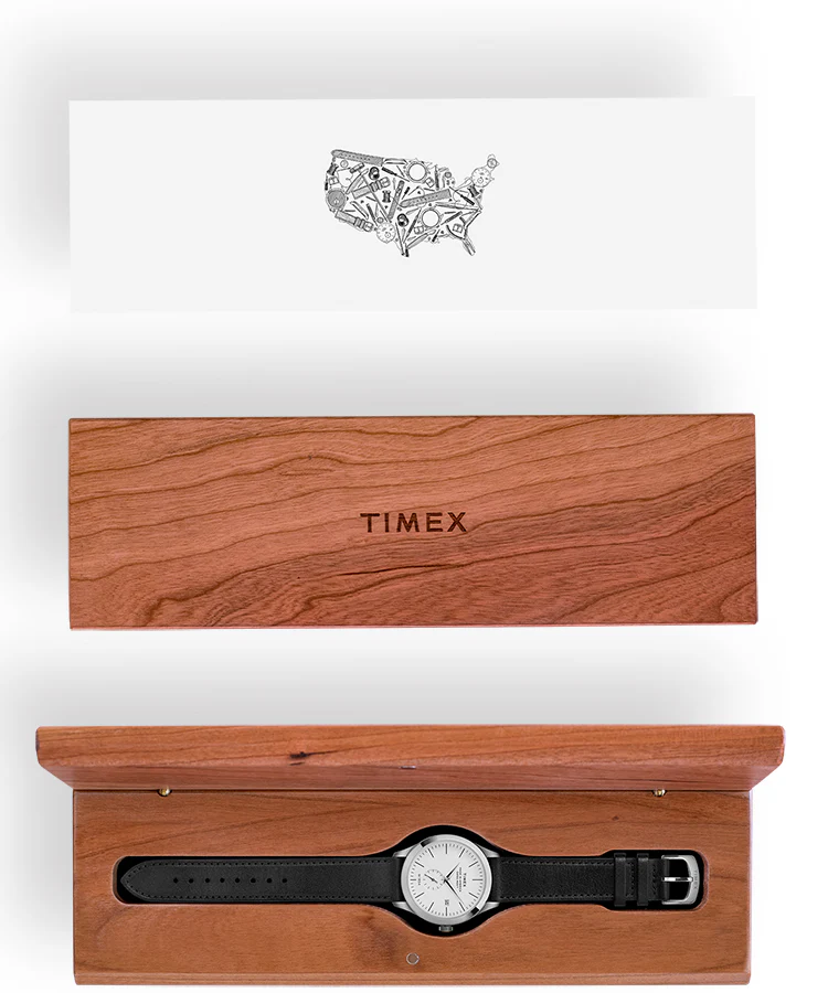 Timex American Documents Men's Swiss Quartz Analog Gunmetal Dial Round Case Leather-Strap Function Watch -TW2R83000 - Image 6