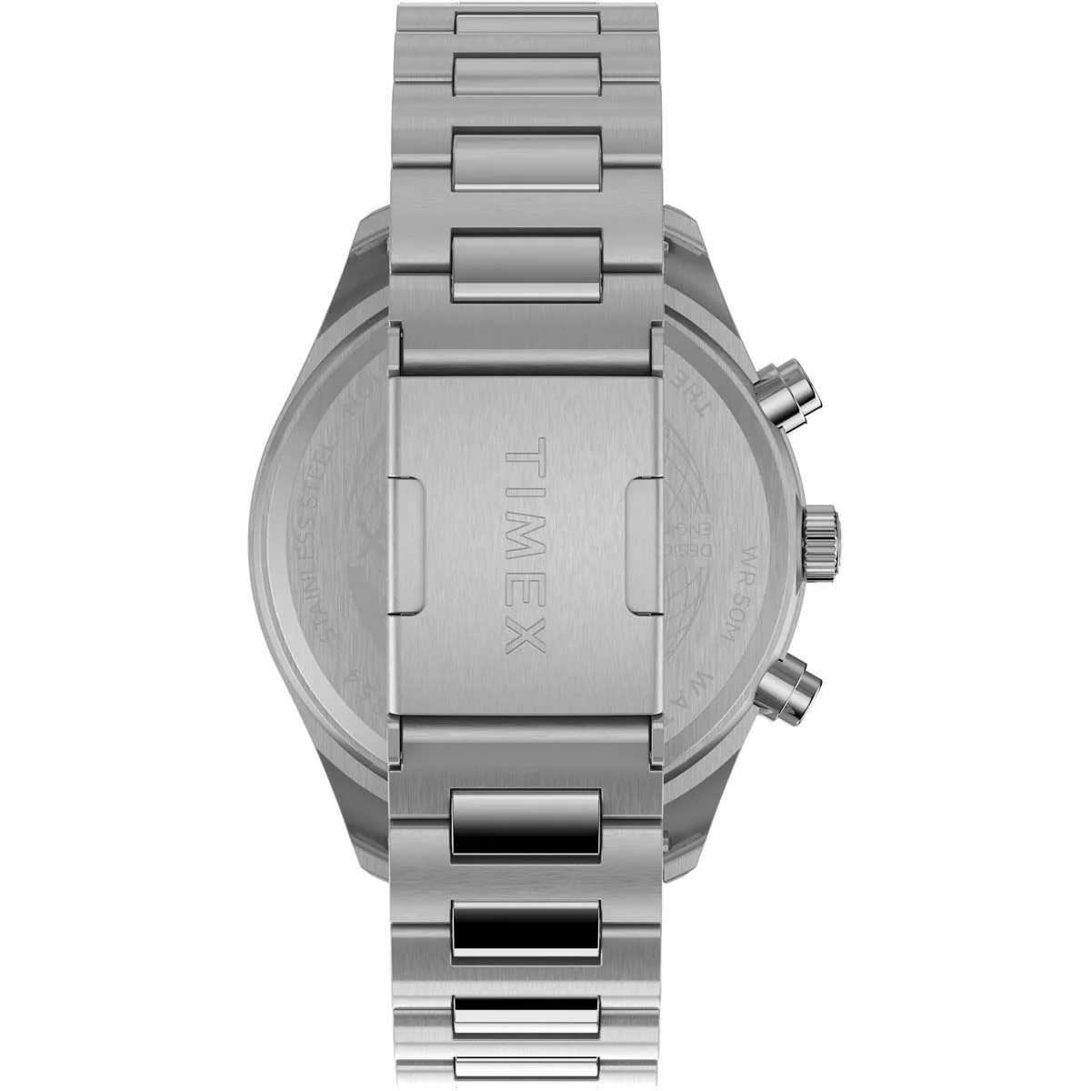 Timex Heritage Collection Men's Quartz Analog Stainless Steel Dial Round Case Stainless-Steel Function Watch -TW2T70400 - Image 3