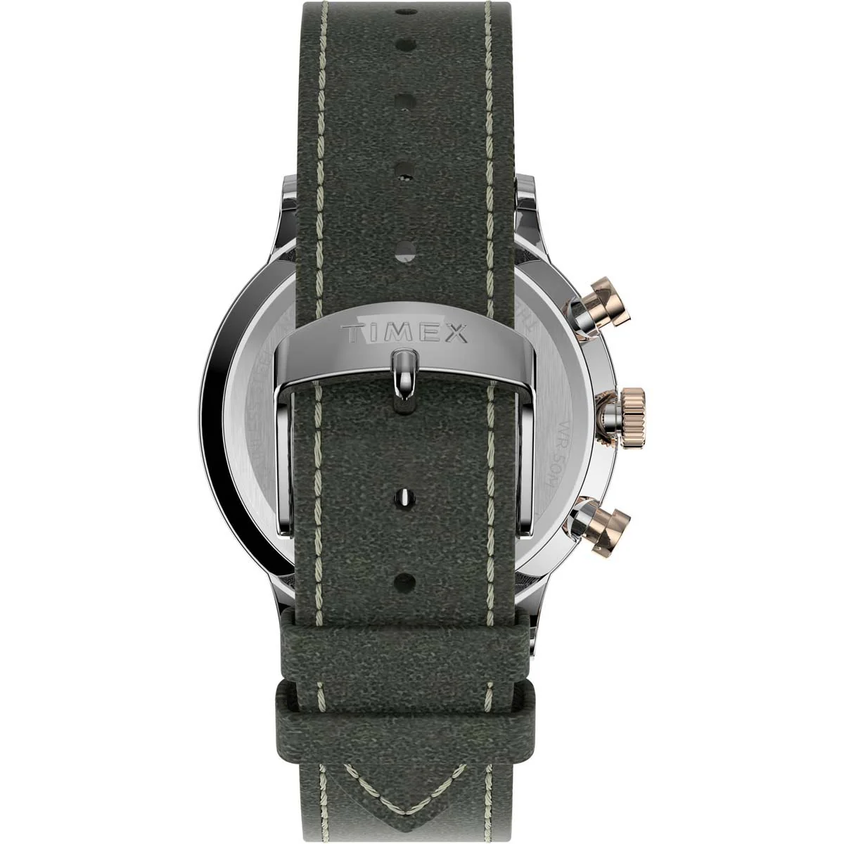 Timex Heritage Collection Men's Quartz Analog Stainless Steel Dial Round Case Stainless-Steel Function Watch -TW2T71400 - Image 7