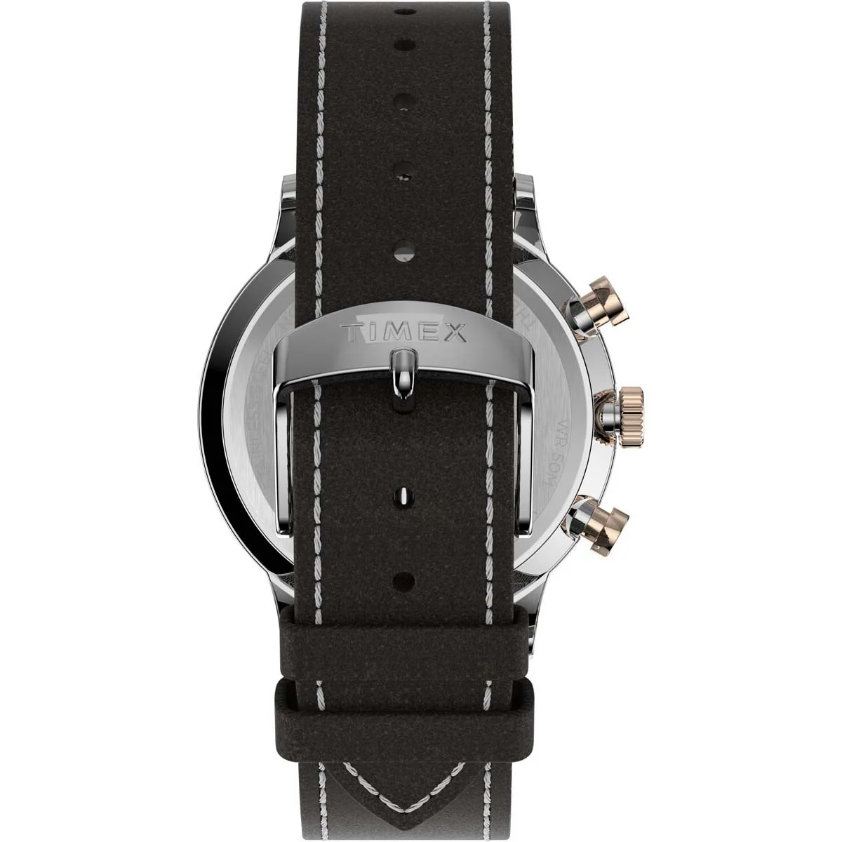 Timex Heritage Collection Men's Quartz Analog Stainless Steel Dial Round Case Stainless-Steel Function Watch -TW2T71500UJ - Image 7