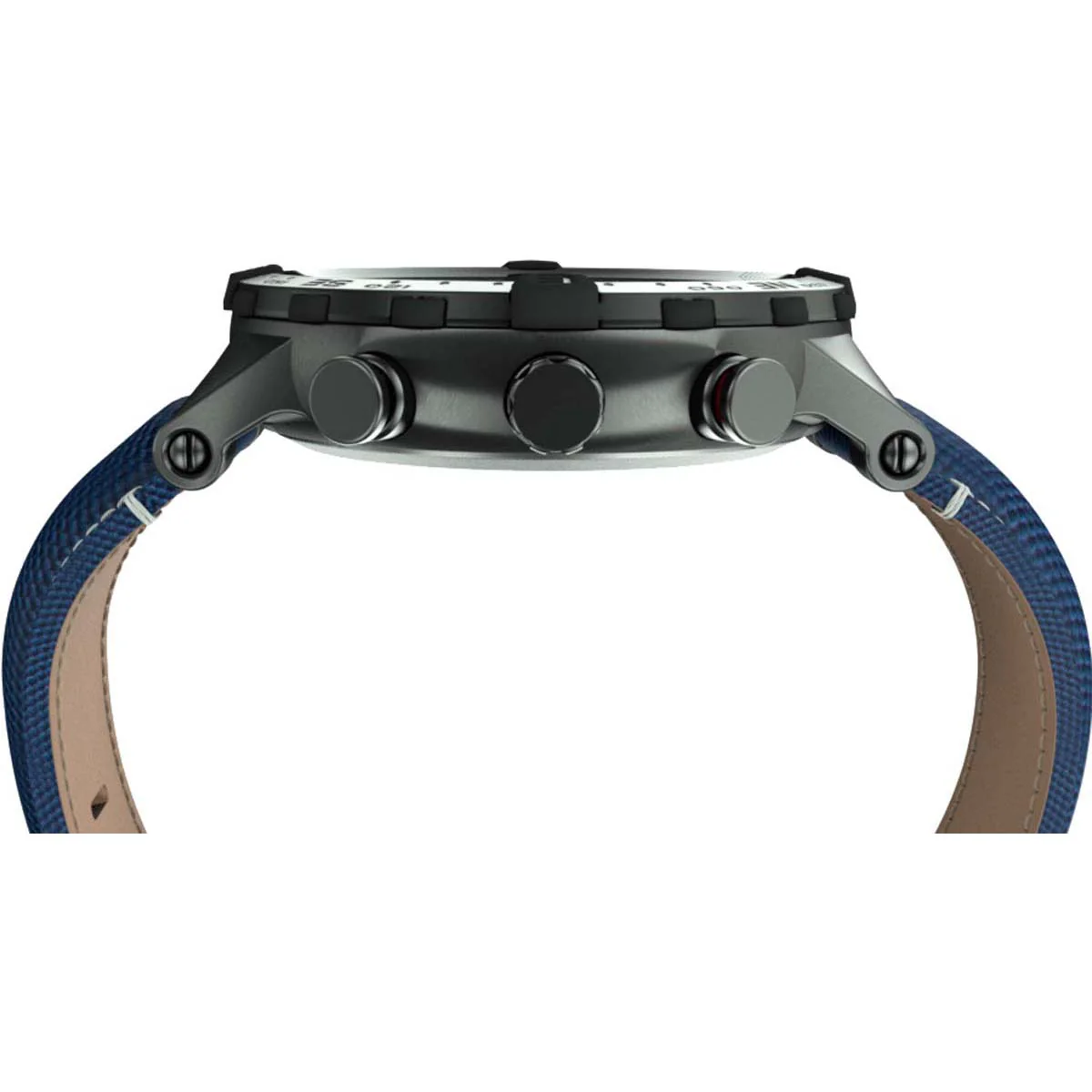 Timex Military Men's Quartz Analog Gunmetal Dial Round Case Stainless-Steel Function Watch -TW2T76300 - Image 2